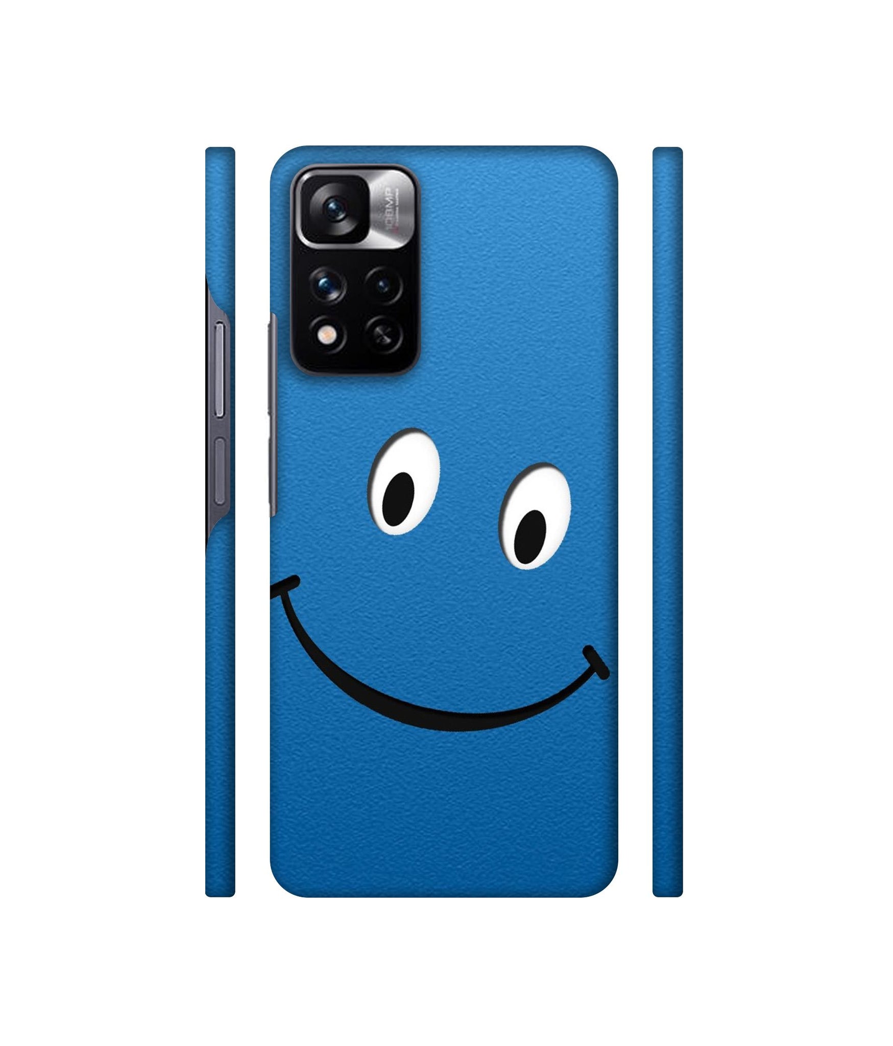 Smile Face Designer Hard Back Cover for Mi Redmi Note 11 Pro 4G / Mi Redmi Note 11 Pro 5G / Mi Redmi Note 11 Pro + 5G