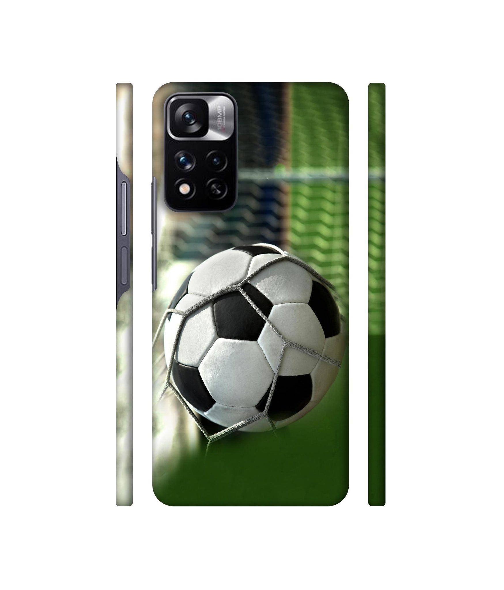 Football Designer Hard Back Cover for Mi Redmi Note 11 Pro 4G / Mi Redmi Note 11 Pro 5G / Mi Redmi Note 11 Pro + 5G