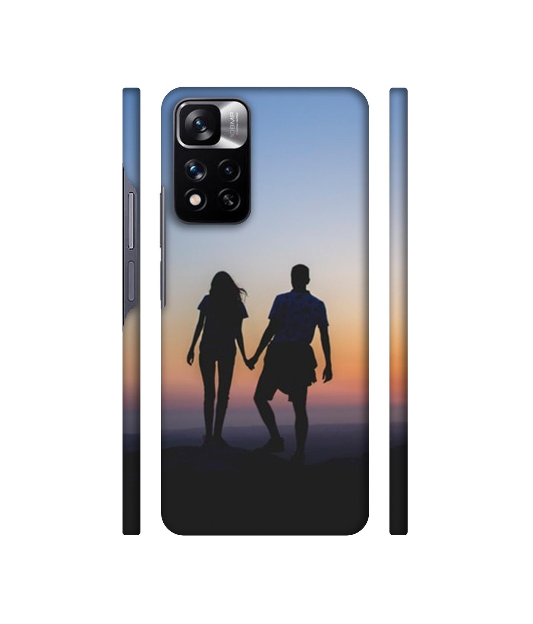 Couple On Beach Designer Hard Back Cover for Mi Redmi Note 11 Pro 4G / Mi Redmi Note 11 Pro 5G / Mi Redmi Note 11 Pro + 5G