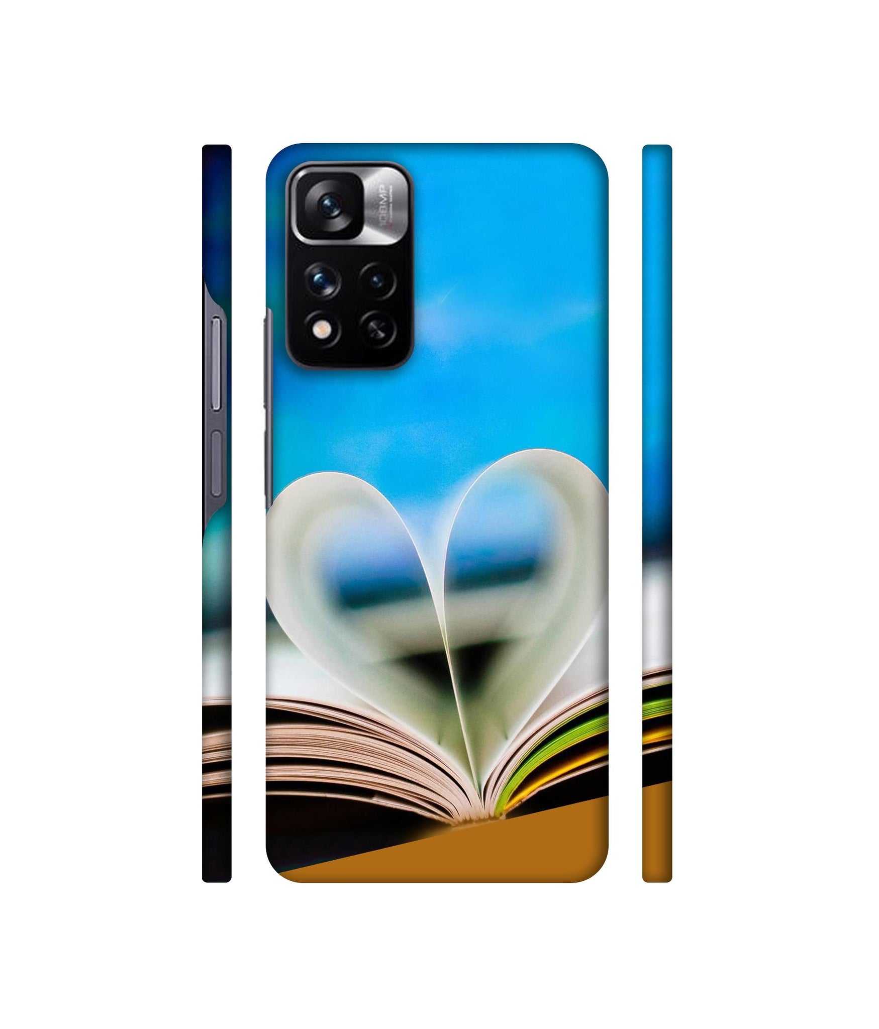 Love Book Designer Hard Back Cover for Mi Redmi Note 11 Pro 4G / Mi Redmi Note 11 Pro 5G / Mi Redmi Note 11 Pro + 5G