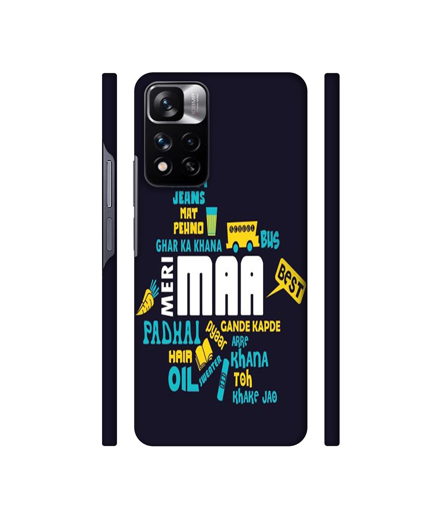 Maa Designer Hard Back Cover for Mi Redmi Note 11 Pro 4G / Mi Redmi Note 11 Pro 5G / Mi Redmi Note 11 Pro + 5G