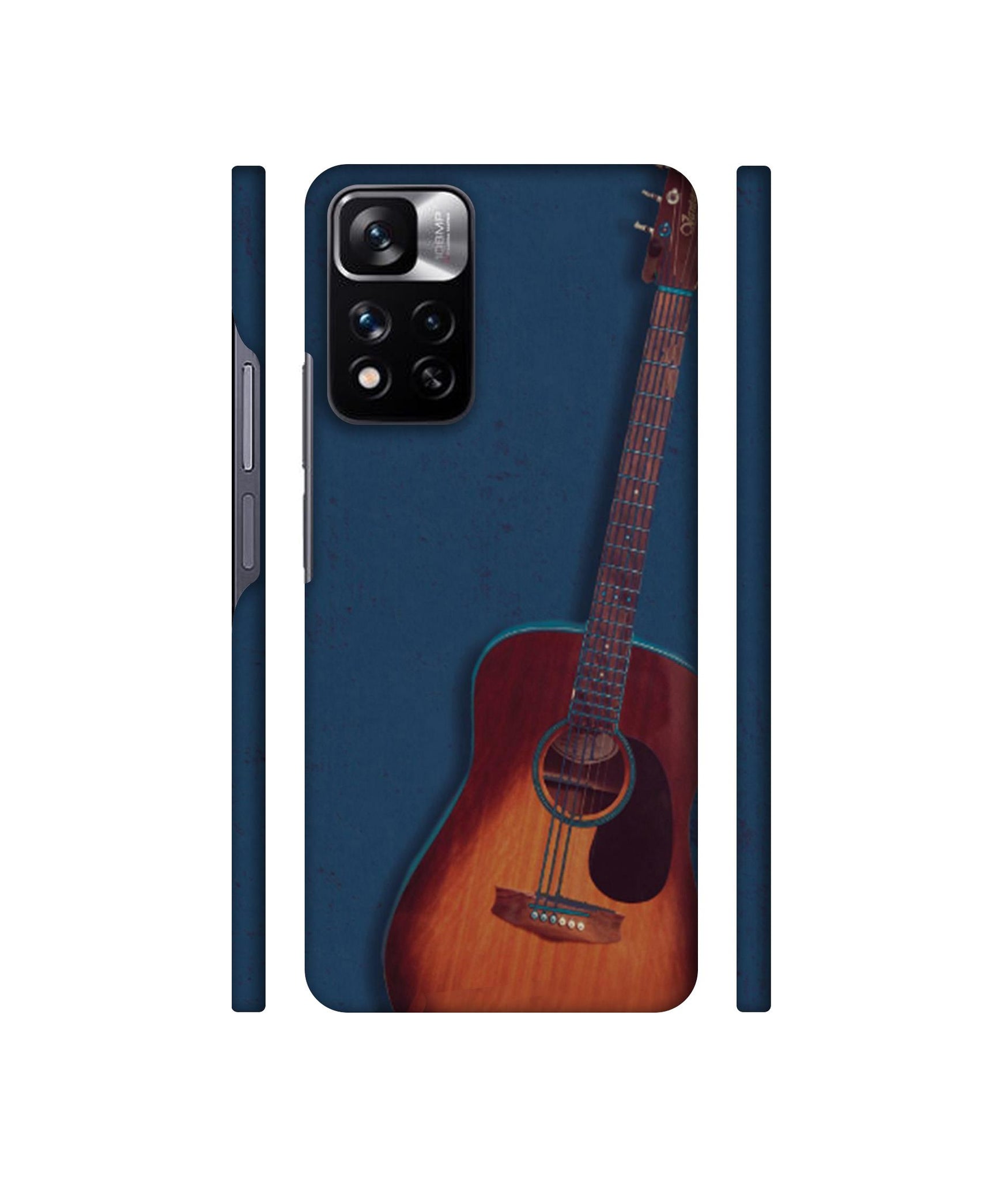 Guitar Designer Hard Back Cover for Mi Redmi Note 11 Pro 4G / Mi Redmi Note 11 Pro 5G / Mi Redmi Note 11 Pro + 5G