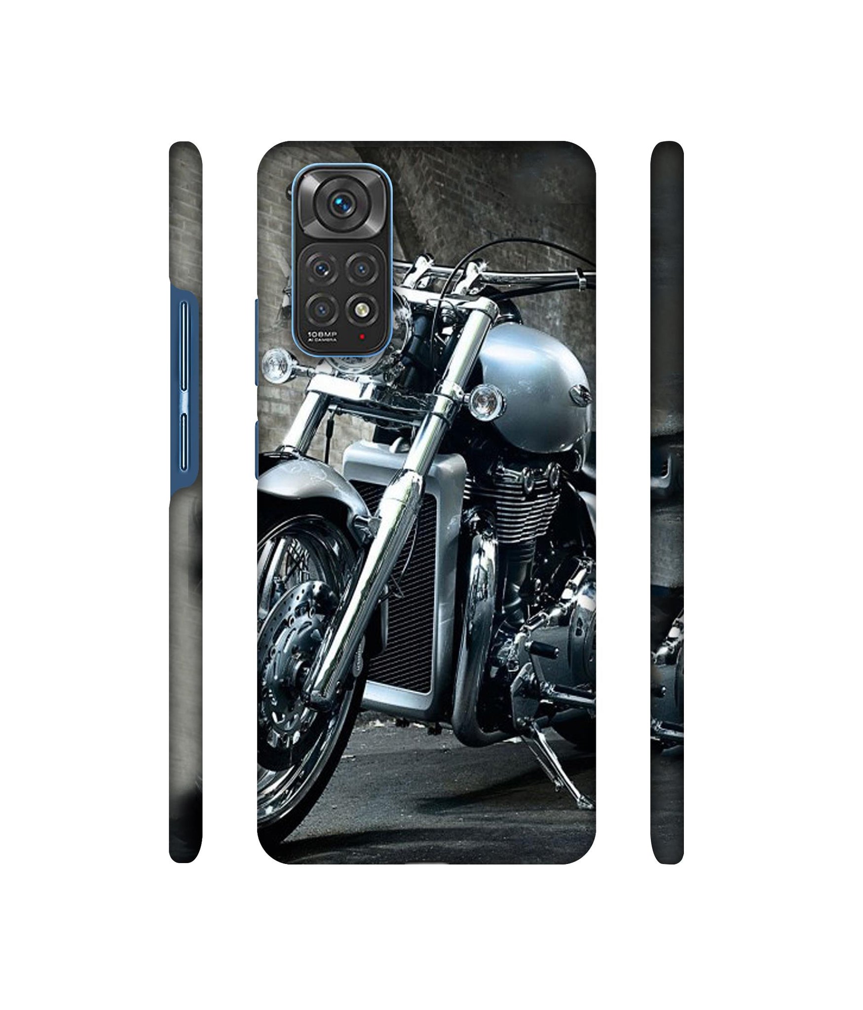 Motorcycle Designer Hard Back Cover for Mi Redmi Note 11 4G / Redmi Note 11S 4G