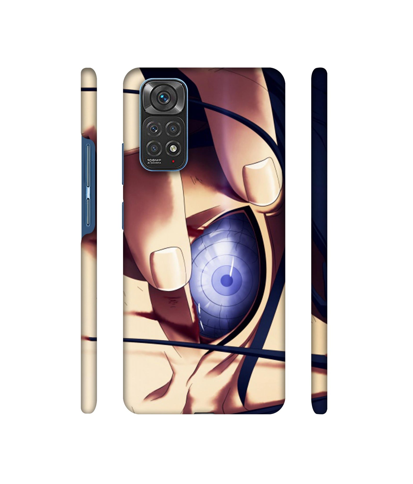 Anime Naruto Eye Designer Hard Back Cover for Mi Redmi Note 11 4G / Redmi Note 11S 4G