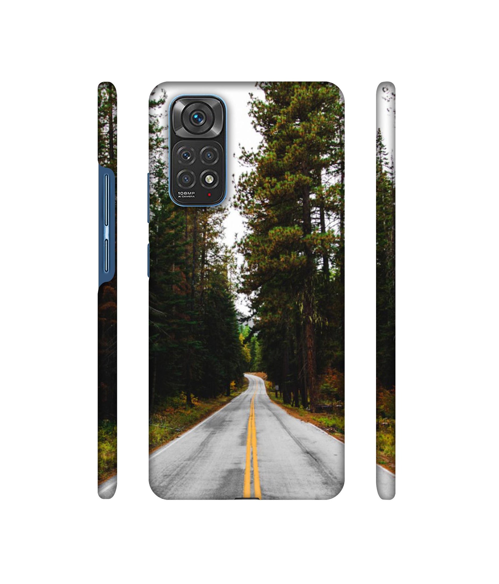 Road Photo Designer Hard Back Cover for Mi Redmi Note 11 4G / Redmi Note 11S 4G