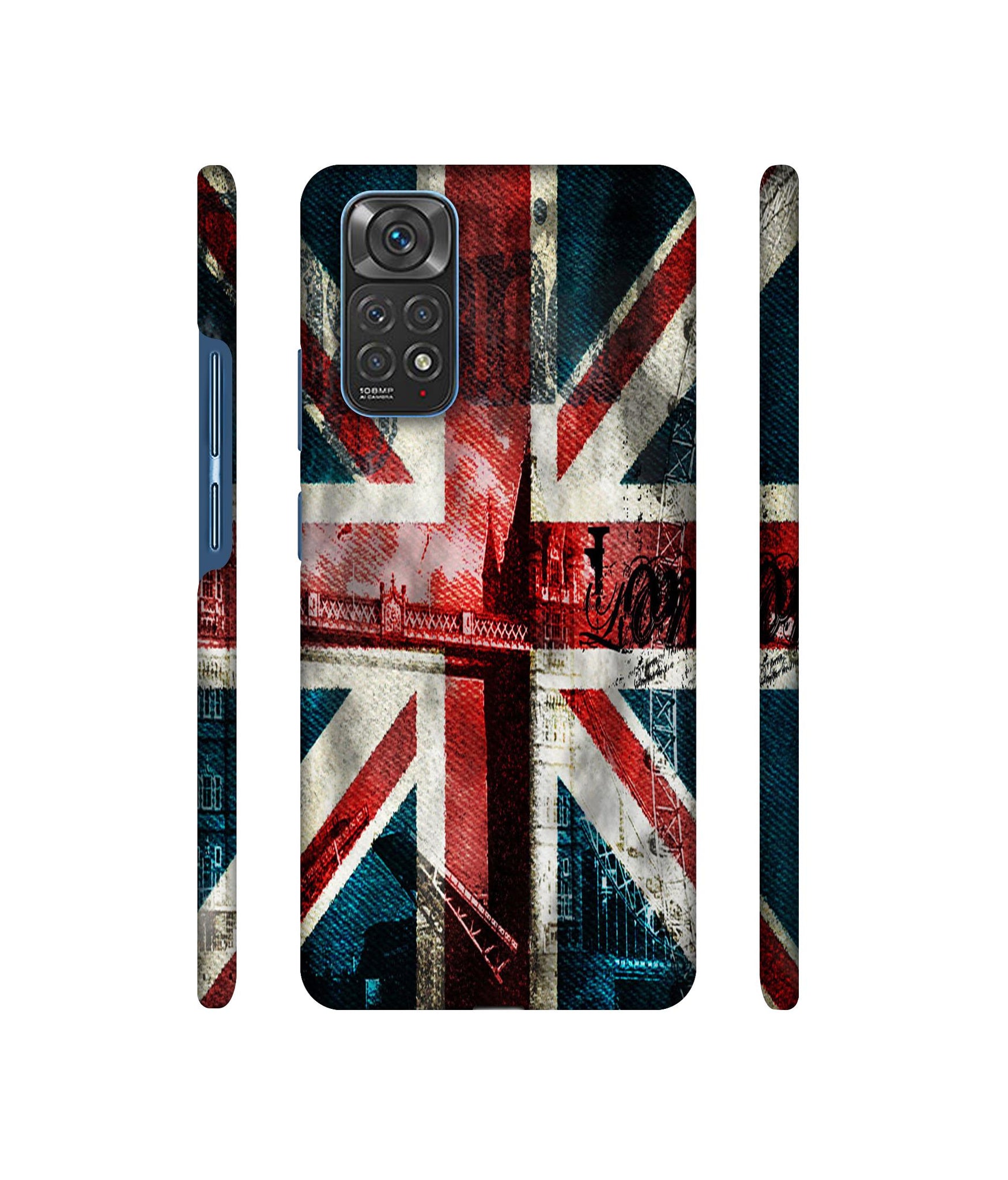 London Flag wallpaper Designer Hard Back Cover for Mi Redmi Note 11 4G / Redmi Note 11S 4G