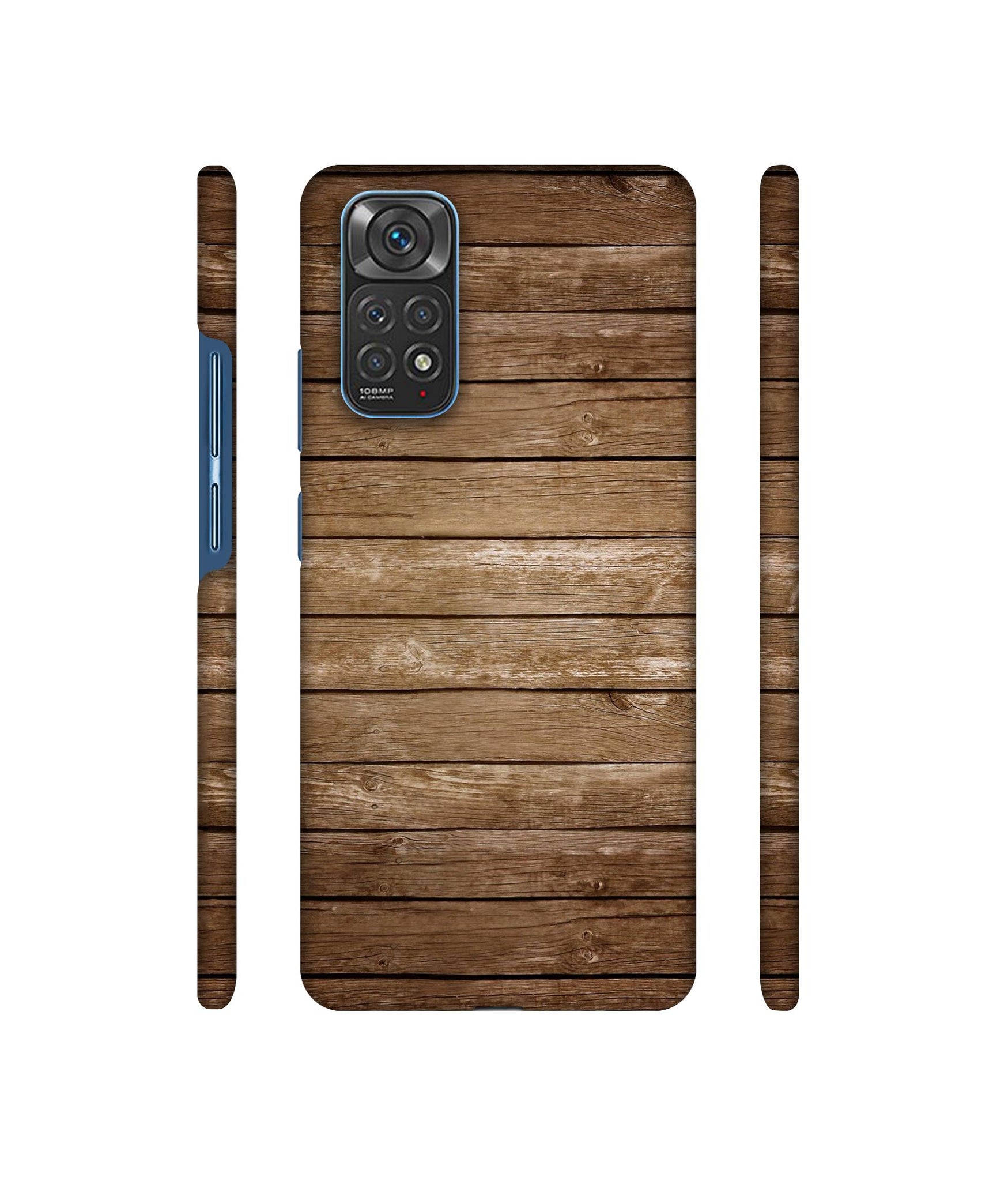 Wood Designer Hard Back Cover for Mi Redmi Note 11 4G / Redmi Note 11S 4G