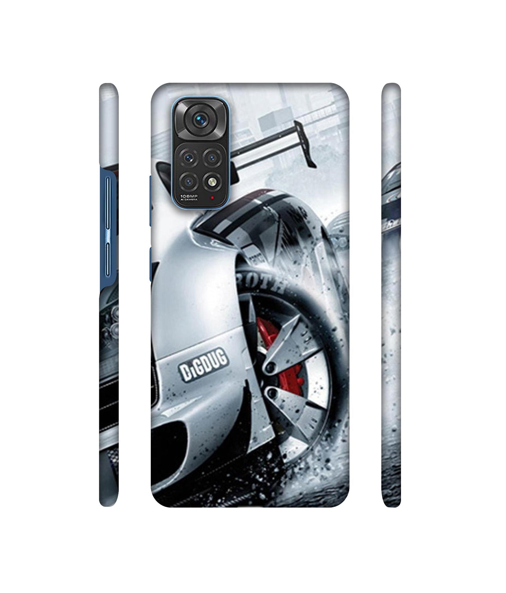 Drift Sport Print Designer Hard Back Cover for Mi Redmi Note 11 4G / Redmi Note 11S 4G