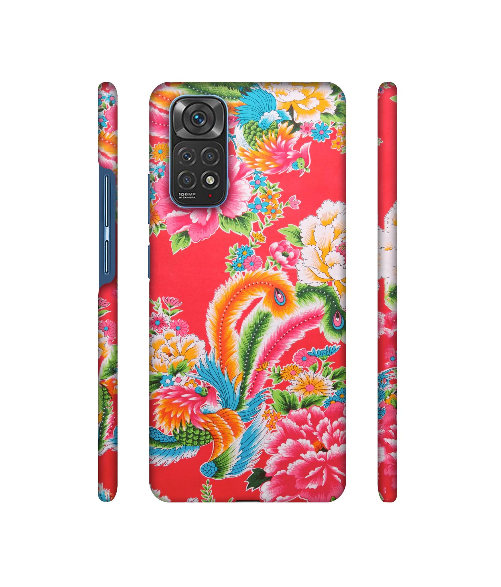 Cute Floral Pattern Print Designer Hard Back Cover for Mi Redmi Note 11 4G / Redmi Note 11S 4G