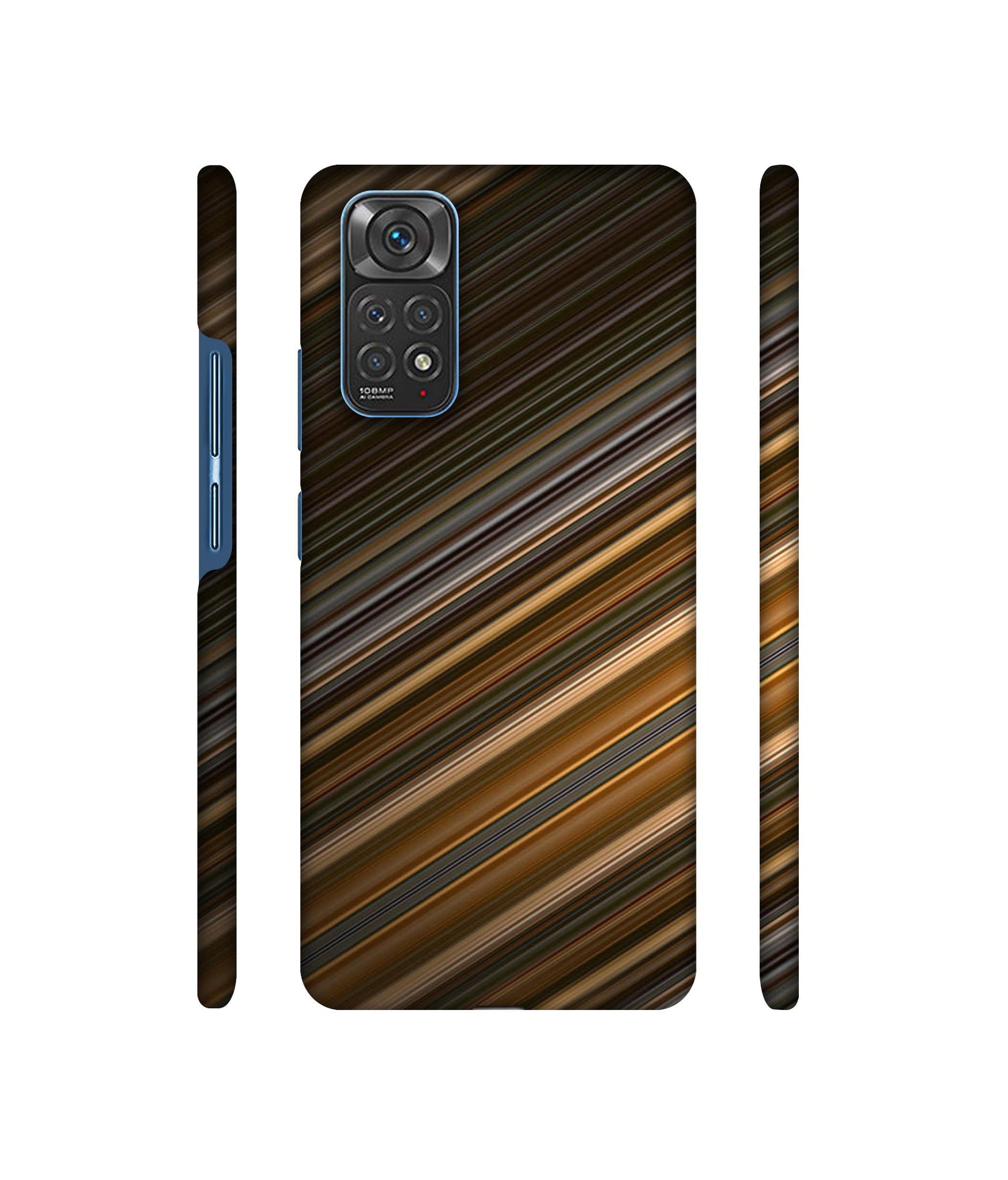 Stripes Designer Hard Back Cover for Mi Redmi Note 11 4G / Redmi Note 11S 4G