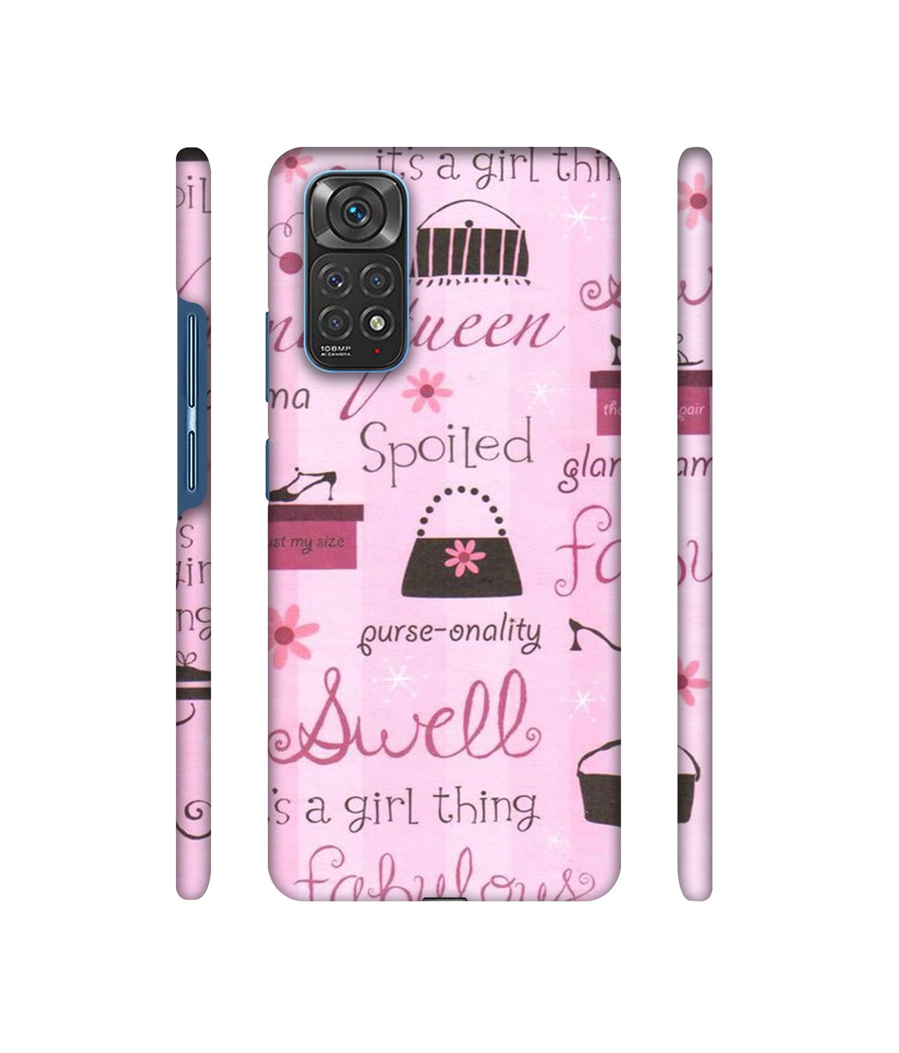 Its A Girl Thing Designer Hard Back Cover for Mi Redmi Note 11 4G / Redmi Note 11S 4G