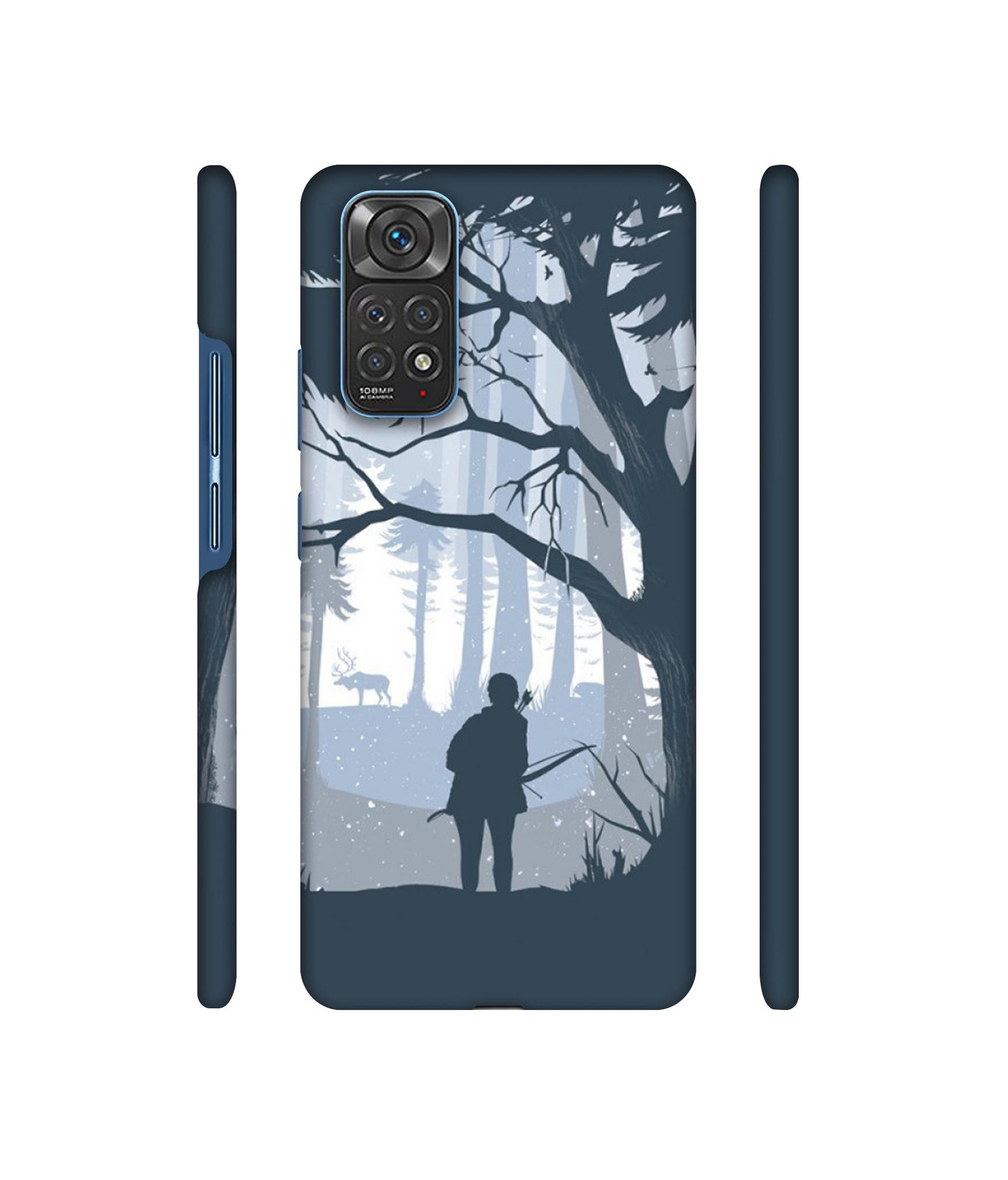 Hunter Designer Hard Back Cover for Mi Redmi Note 11 4G / Redmi Note 11S 4G