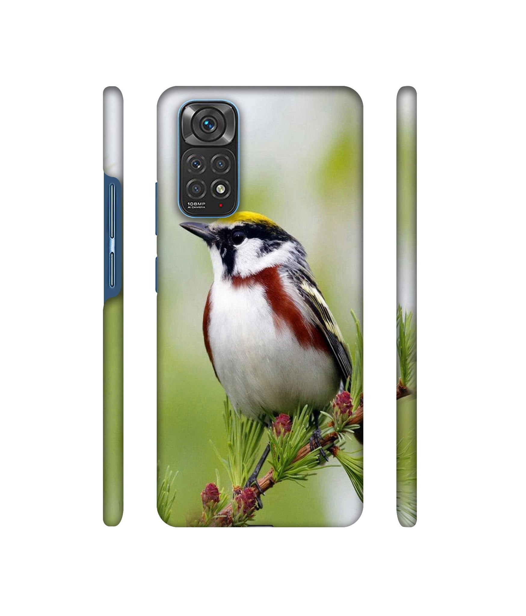 Bird Pattern Designer Hard Back Cover for Mi Redmi Note 11 4G / Redmi Note 11S 4G