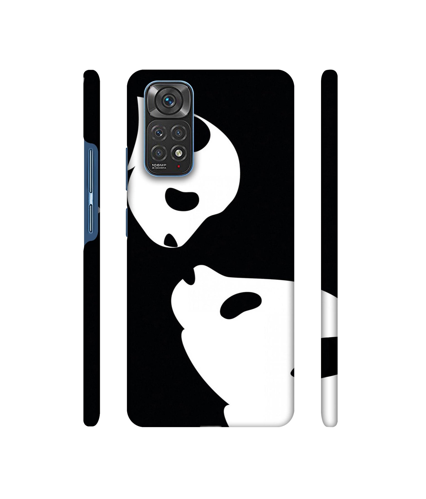 Panda Drawing Designer Hard Back Cover for Mi Redmi Note 11 4G / Redmi Note 11S 4G