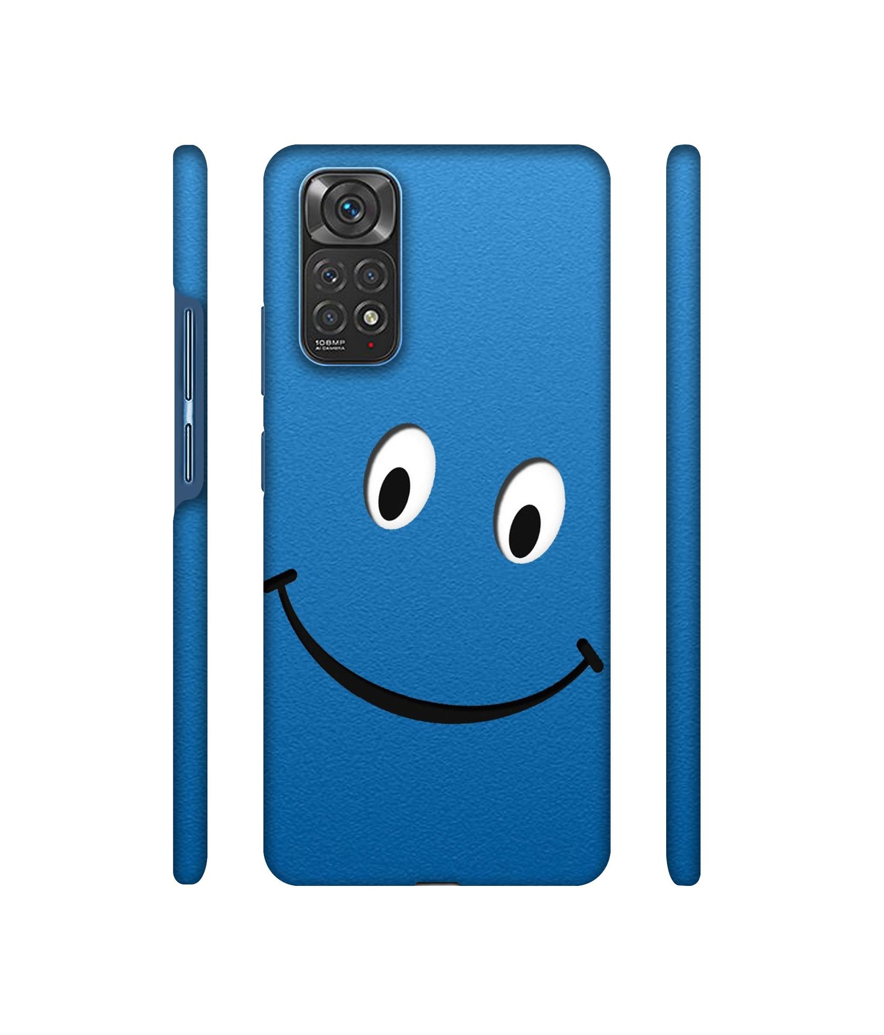 Smile Face Designer Hard Back Cover for Mi Redmi Note 11 4G / Redmi Note 11S 4G