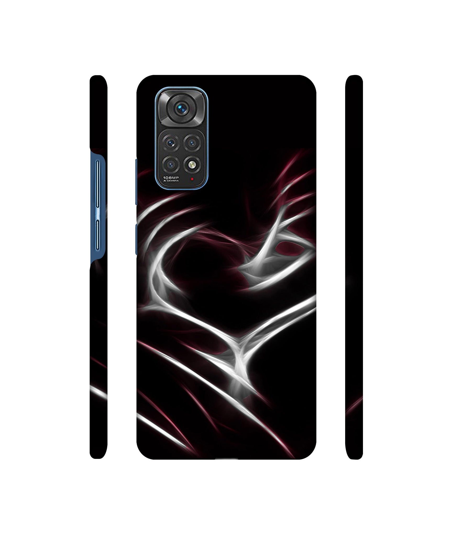 Heart Line Designer Hard Back Cover for Mi Redmi Note 11 4G / Redmi Note 11S 4G