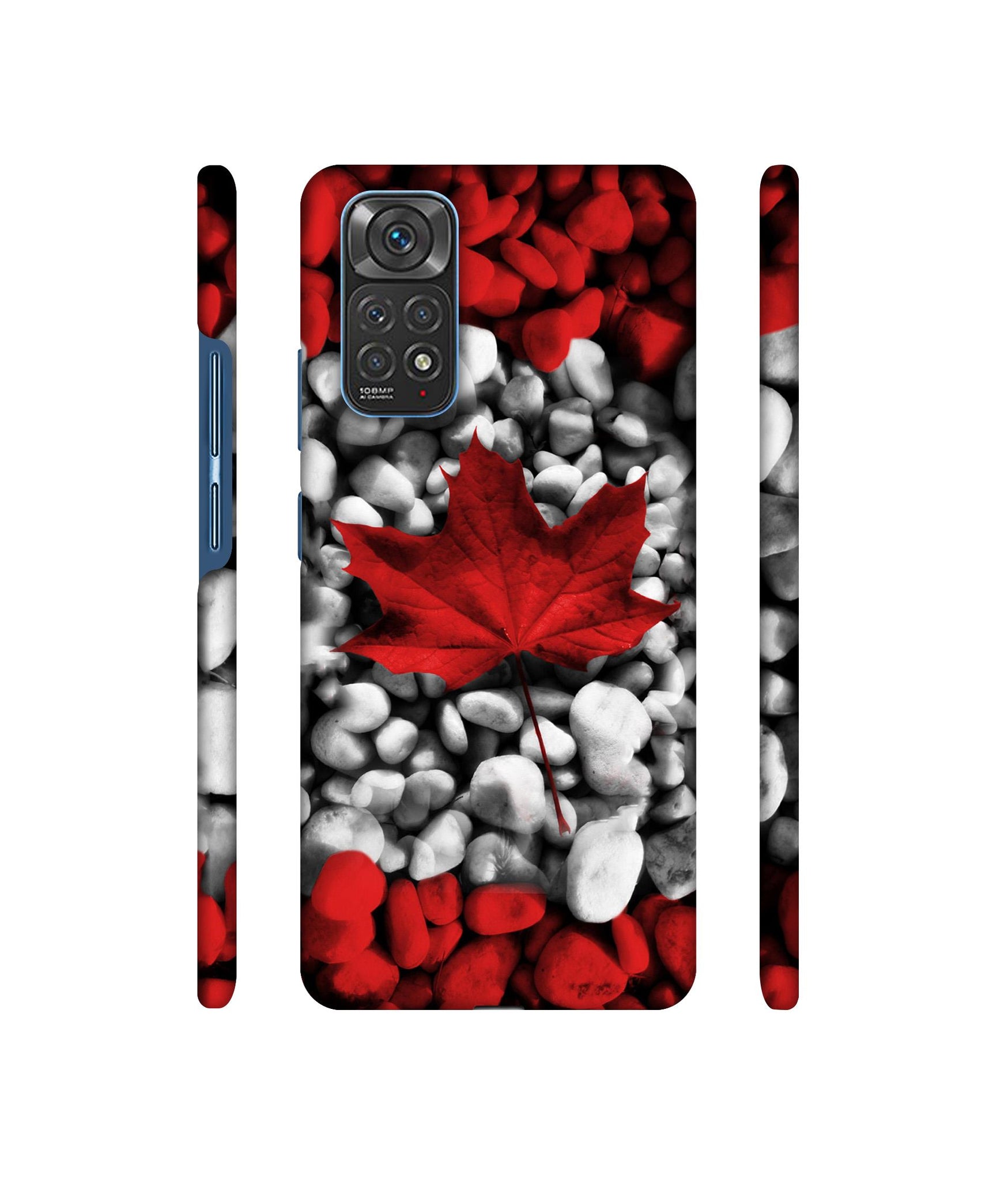 Canada Leaves Flag Designer Hard Back Cover for Mi Redmi Note 11 4G / Redmi Note 11S 4G