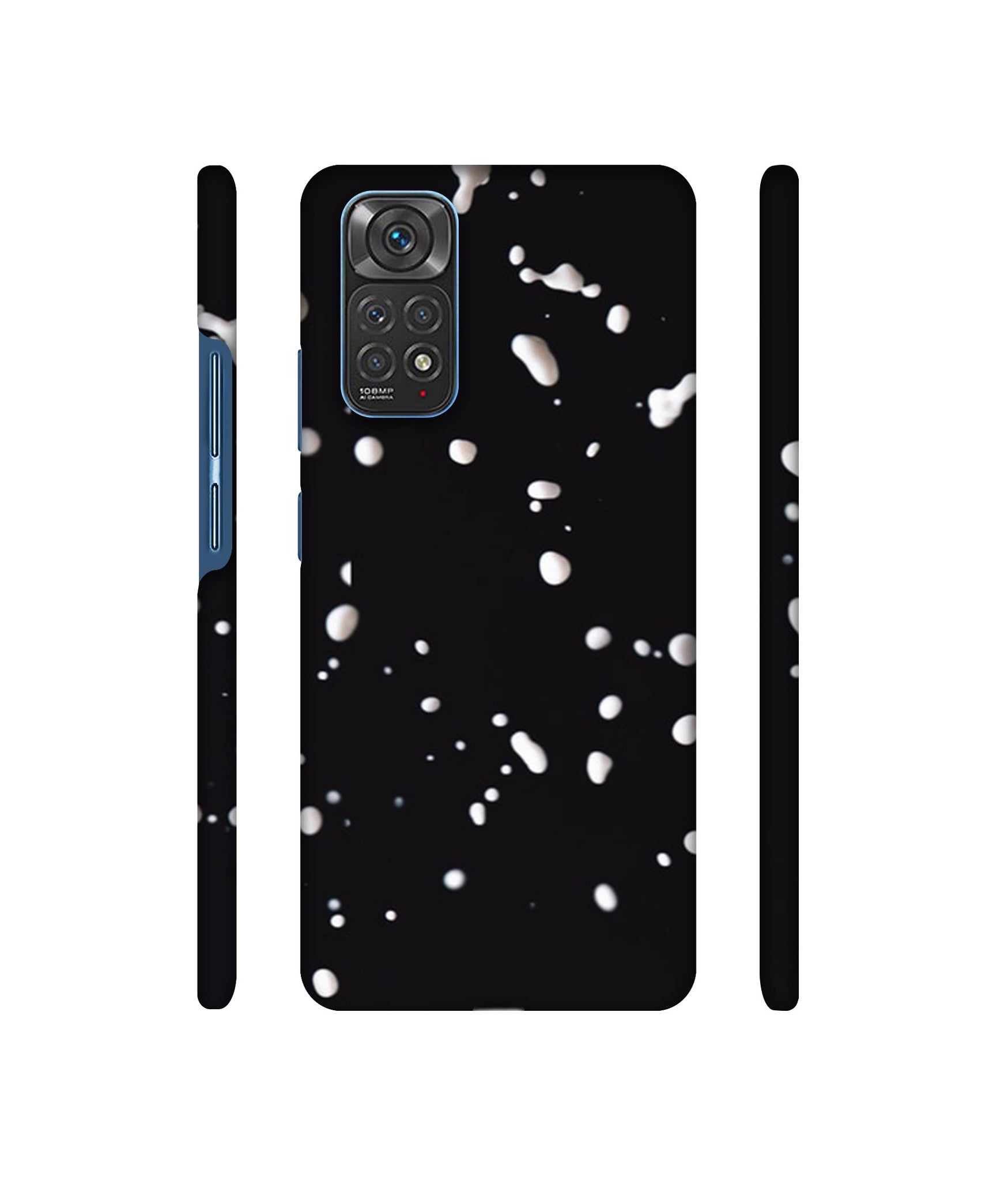 Milk Splash Designer Hard Back Cover for Mi Redmi Note 11 4G / Redmi Note 11S 4G