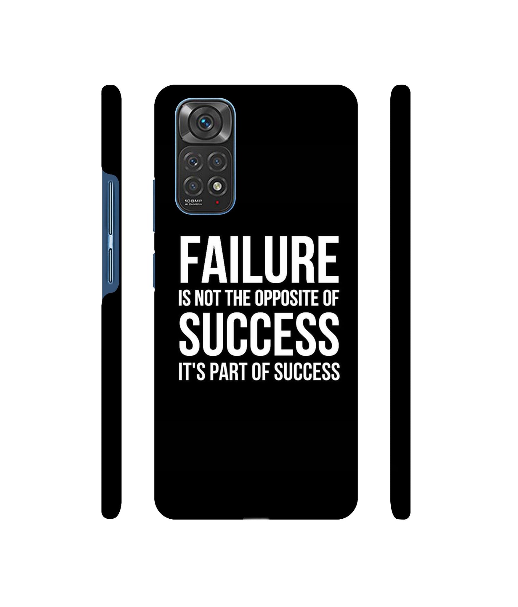 Motivational Quote Designer Hard Back Cover for Mi Redmi Note 11 4G / Redmi Note 11S 4G