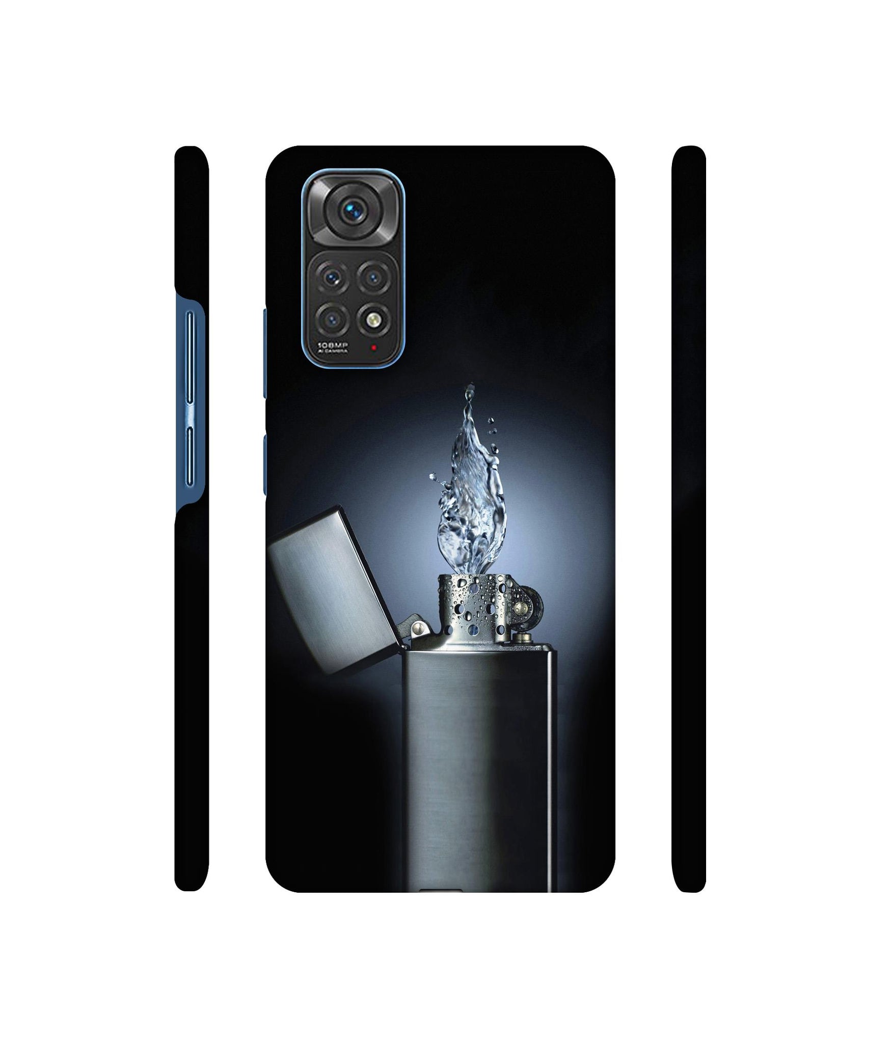 Water Lighter Designer Hard Back Cover for Mi Redmi Note 11 4G / Redmi Note 11S 4G