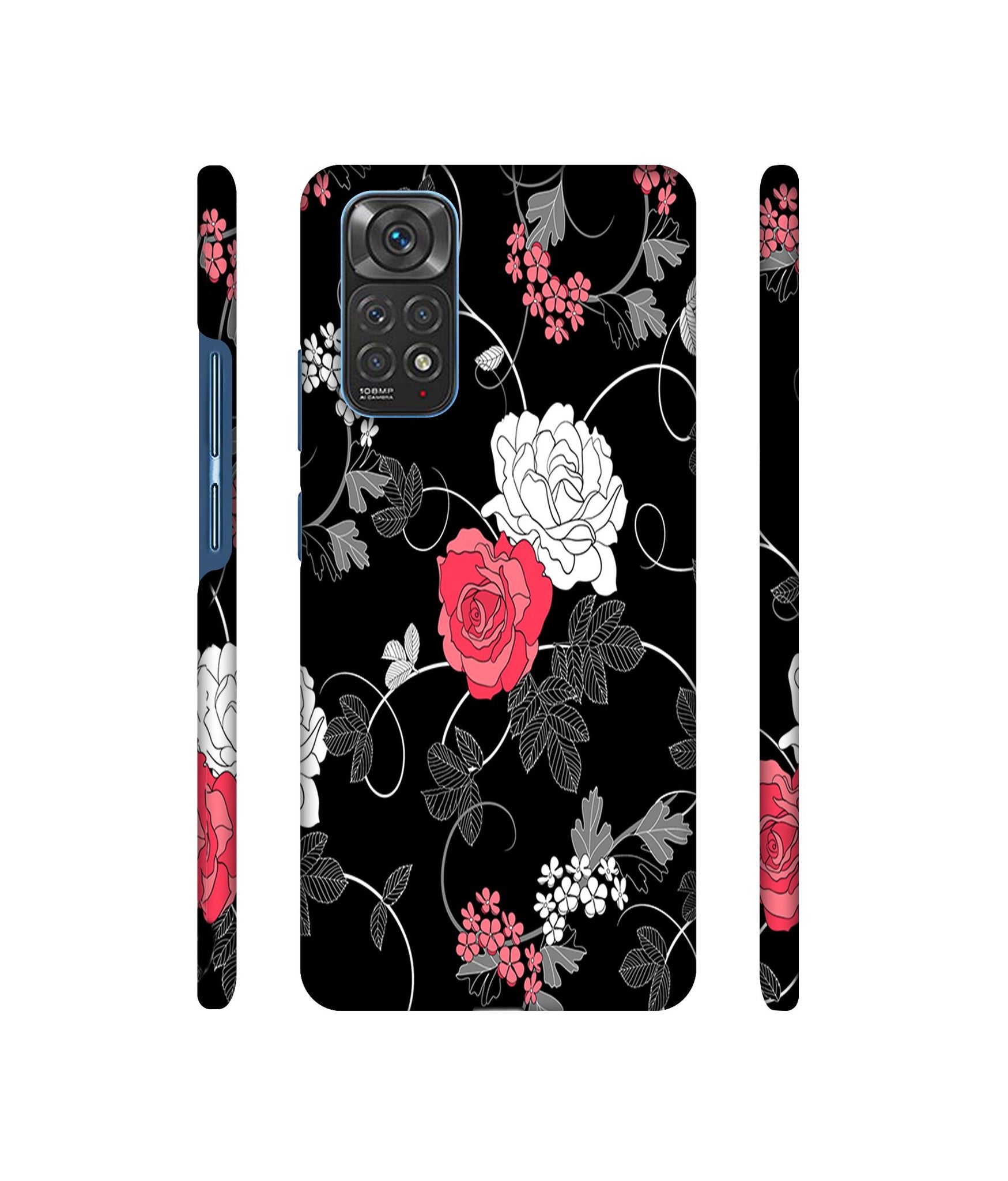 Roses Designer Hard Back Cover for Mi Redmi Note 11 4G / Redmi Note 11S 4G