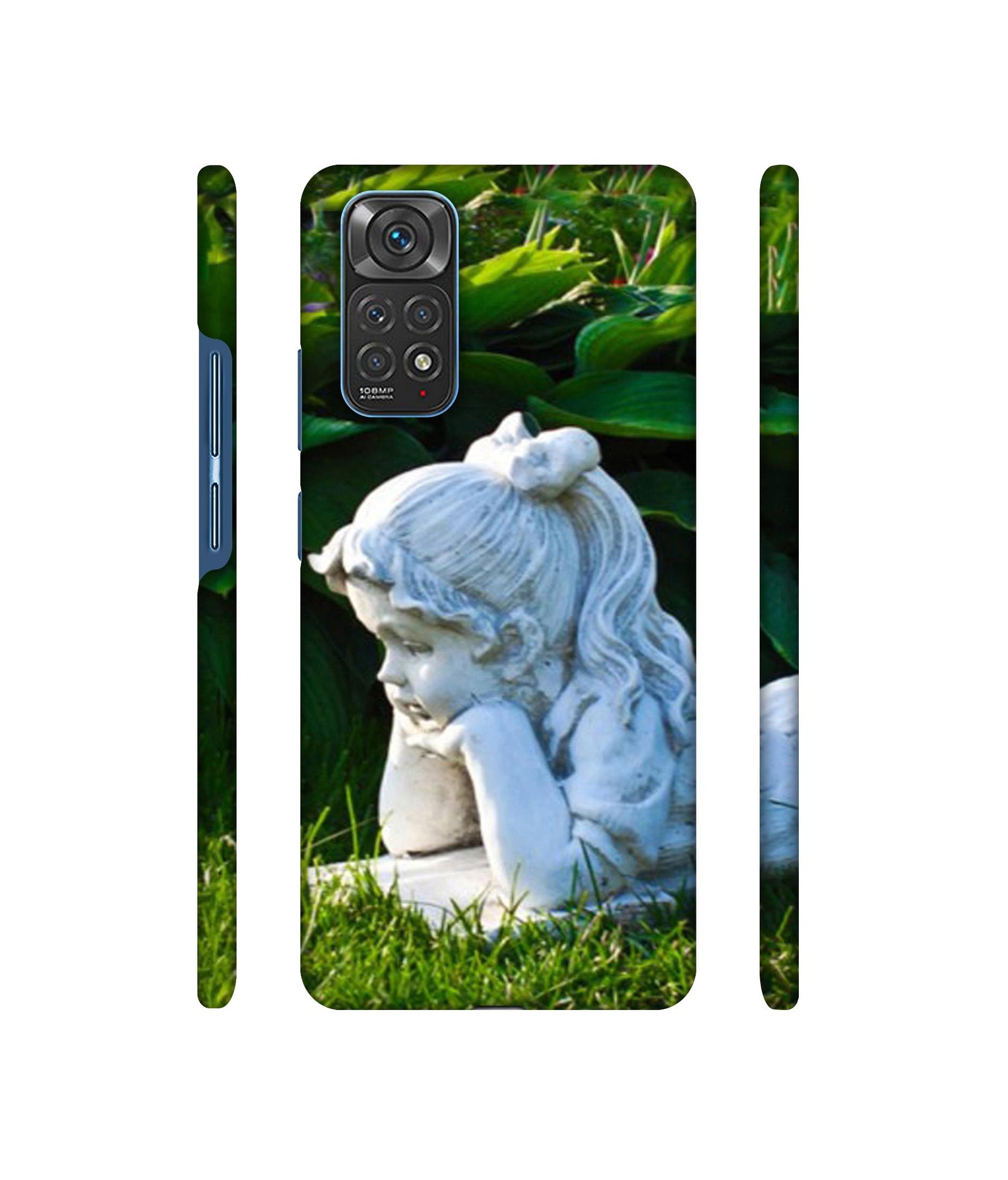 Statue of Girl Designer Hard Back Cover for Mi Redmi Note 11 4G / Redmi Note 11S 4G