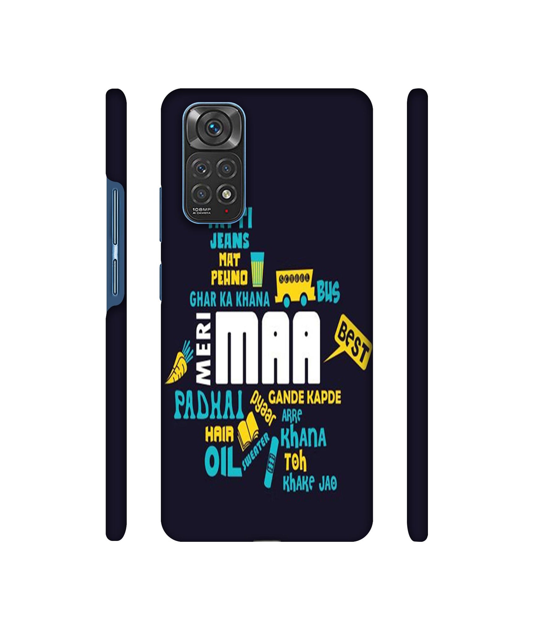 Maa Designer Hard Back Cover for Mi Redmi Note 11 4G / Redmi Note 11S 4G