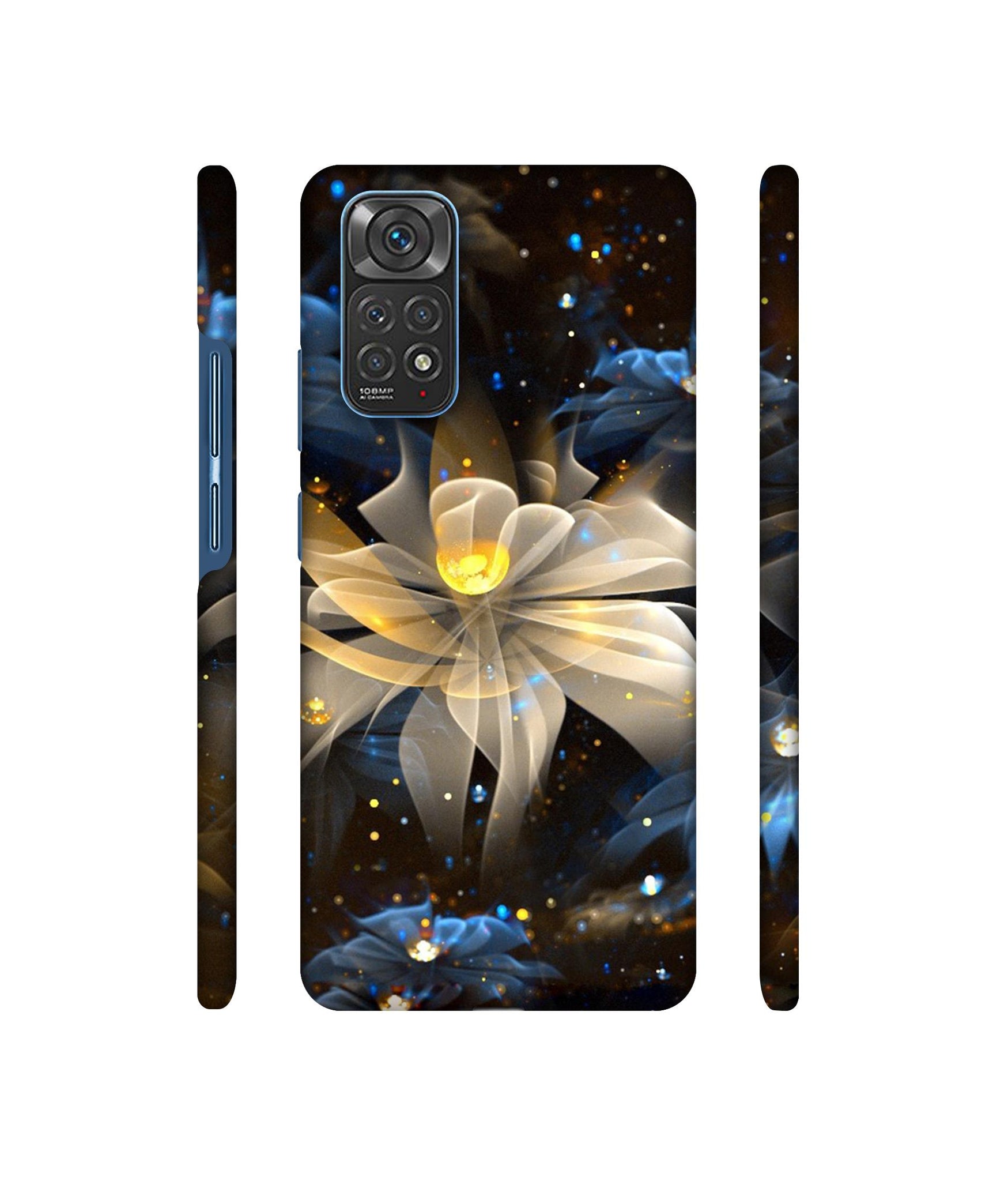 Art Flower Designer Hard Back Cover for Mi Redmi Note 11 4G / Redmi Note 11S 4G