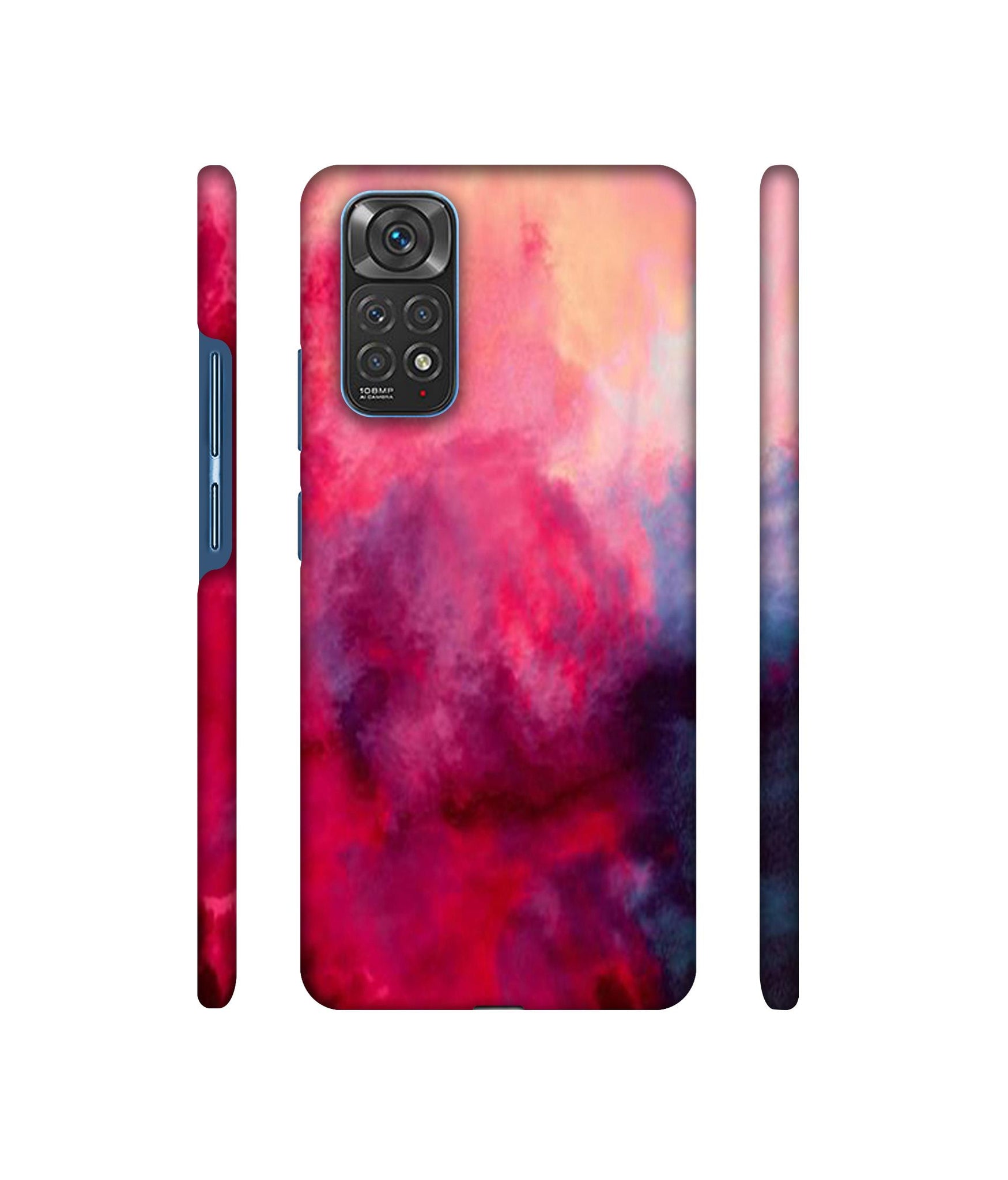 Holi Color Designer Hard Back Cover for Mi Redmi Note 11 4G / Redmi Note 11S 4G