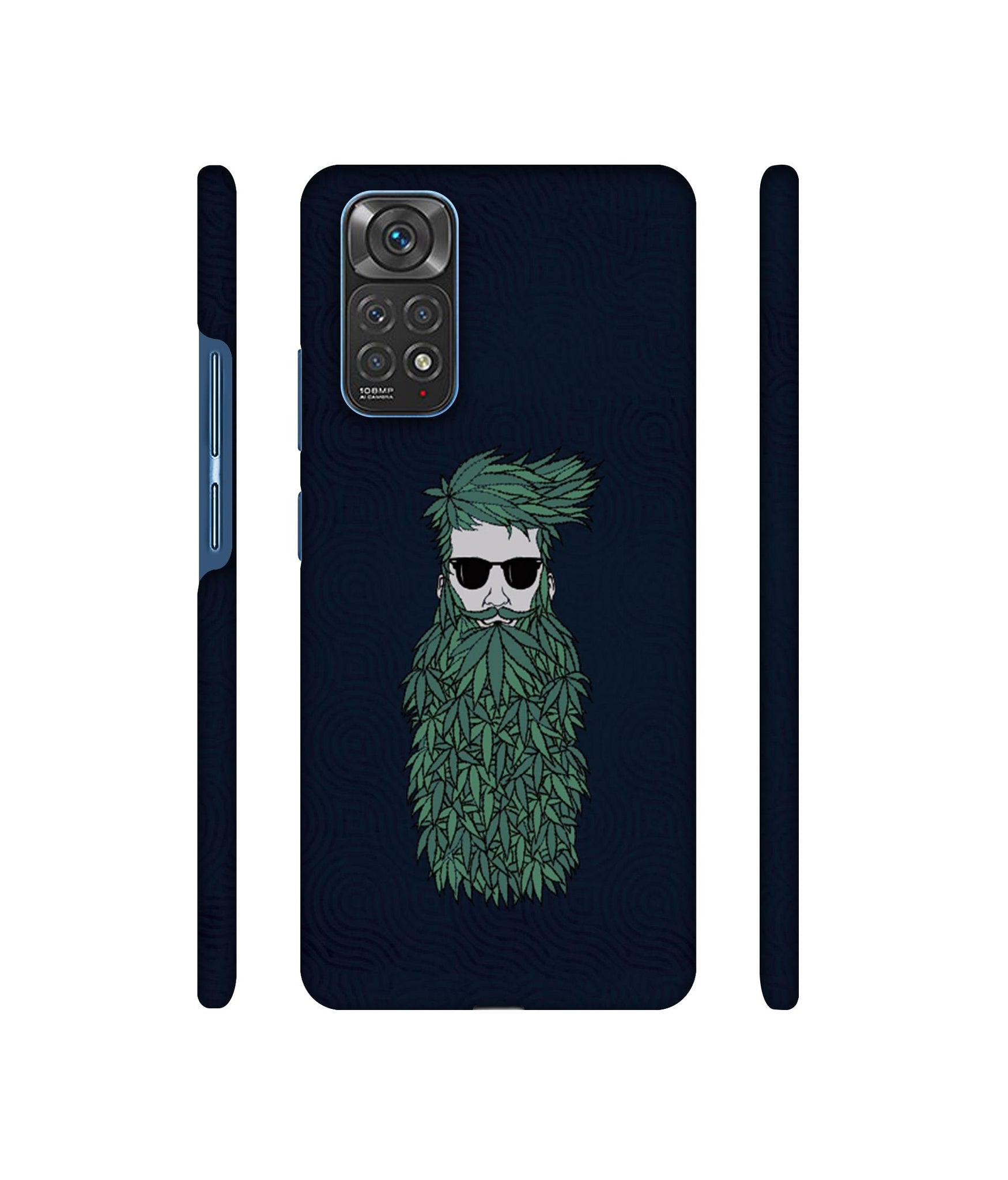 Beard Man Designer Hard Back Cover for Mi Redmi Note 11 4G / Redmi Note 11S 4G