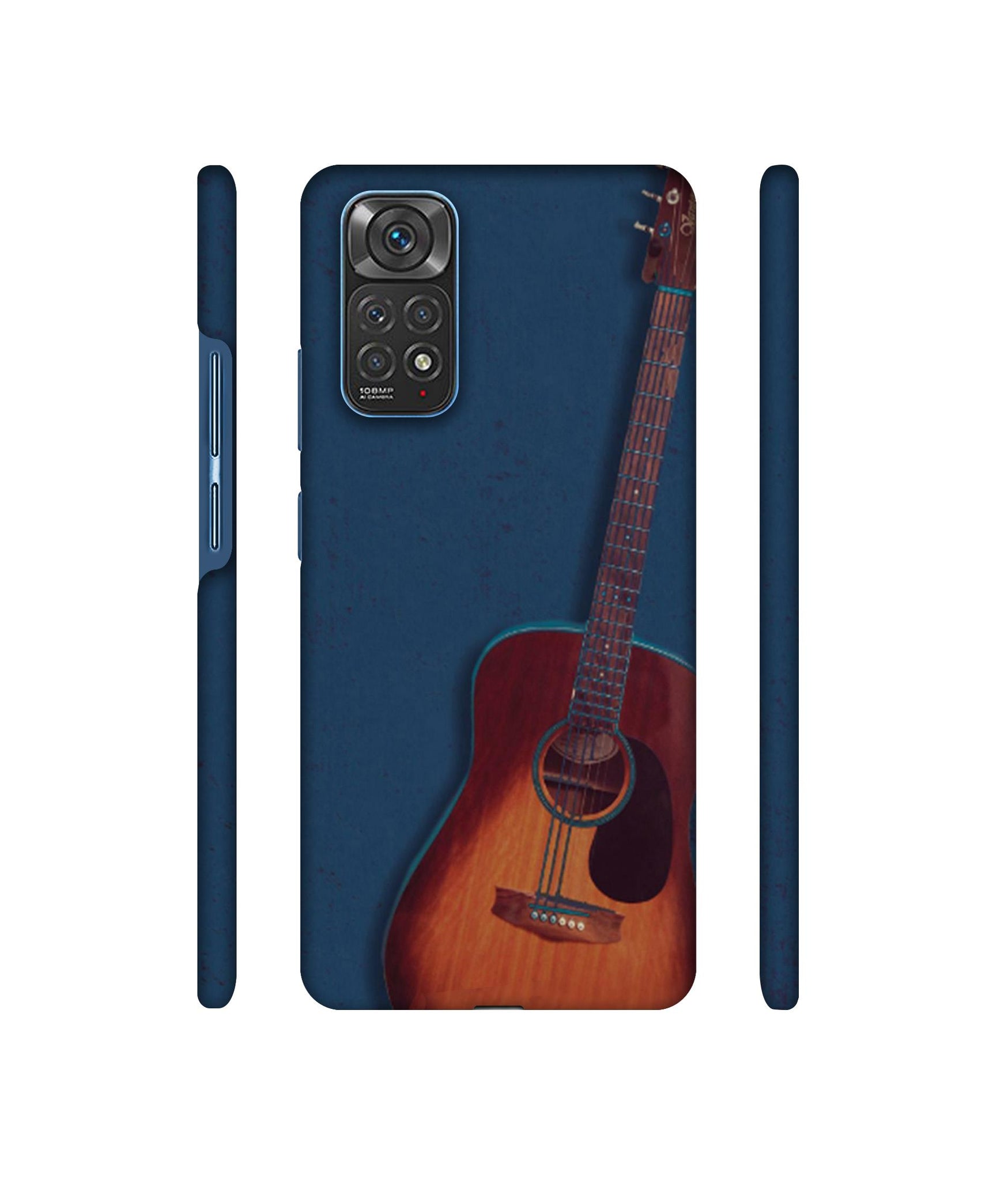 Guitar Designer Hard Back Cover for Mi Redmi Note 11 4G / Redmi Note 11S 4G