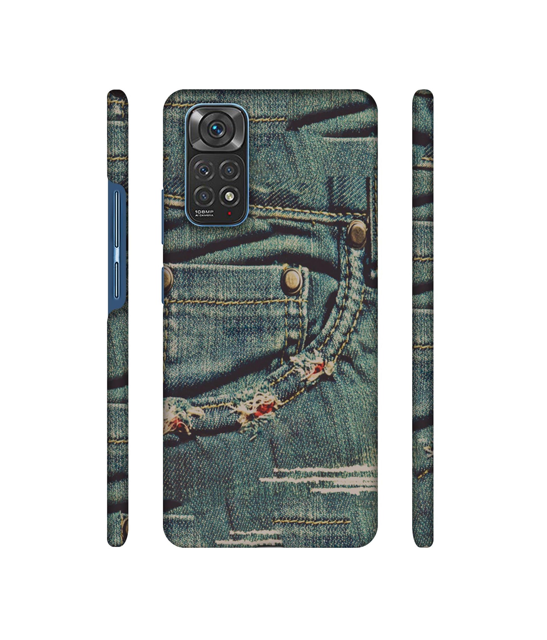 Jeans Designer Hard Back Cover for Mi Redmi Note 11 4G / Redmi Note 11S 4G