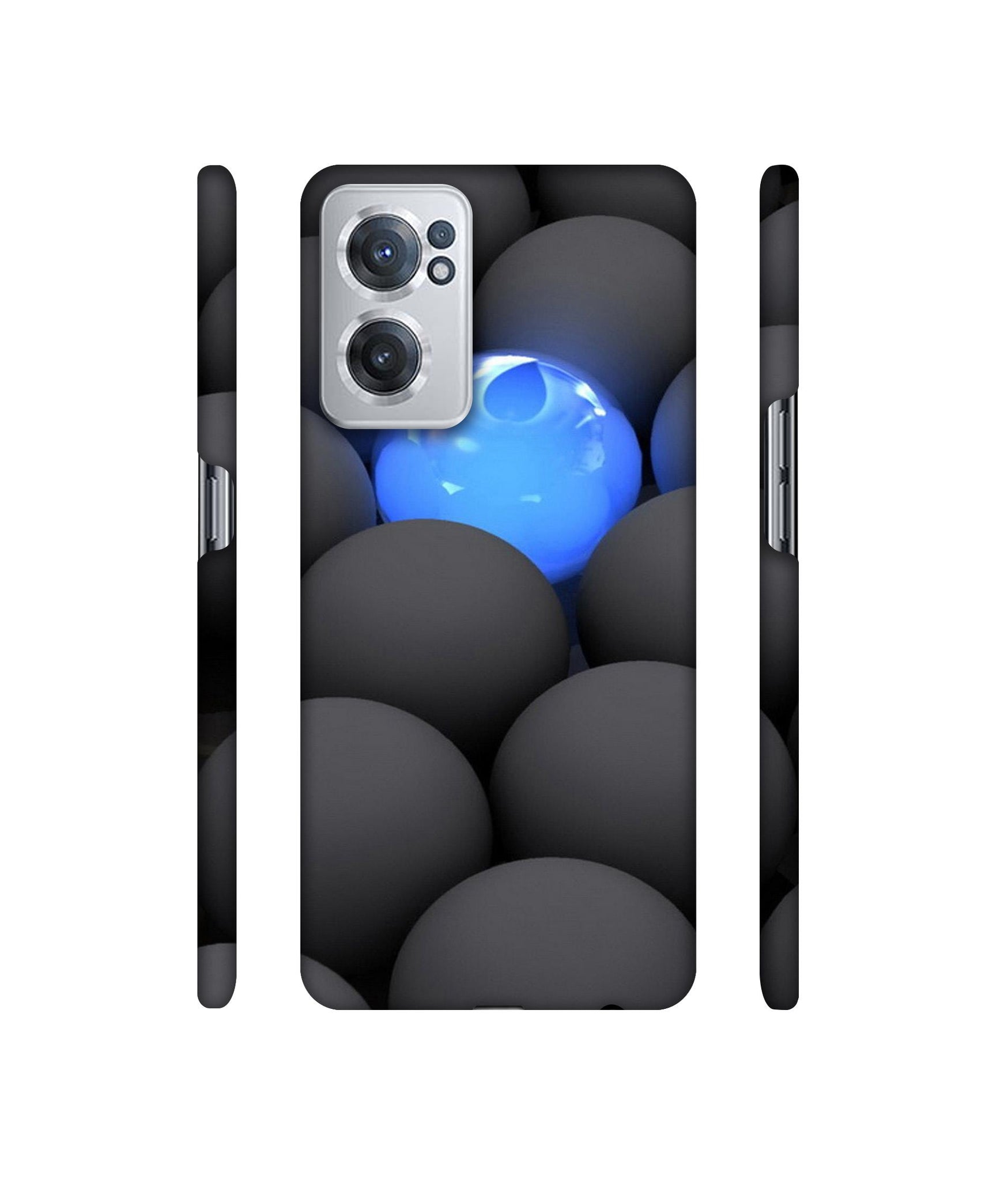 Balls Dark Neon Sight Surface Designer Hard Back Cover for OnePlus Nord CE 2 5G