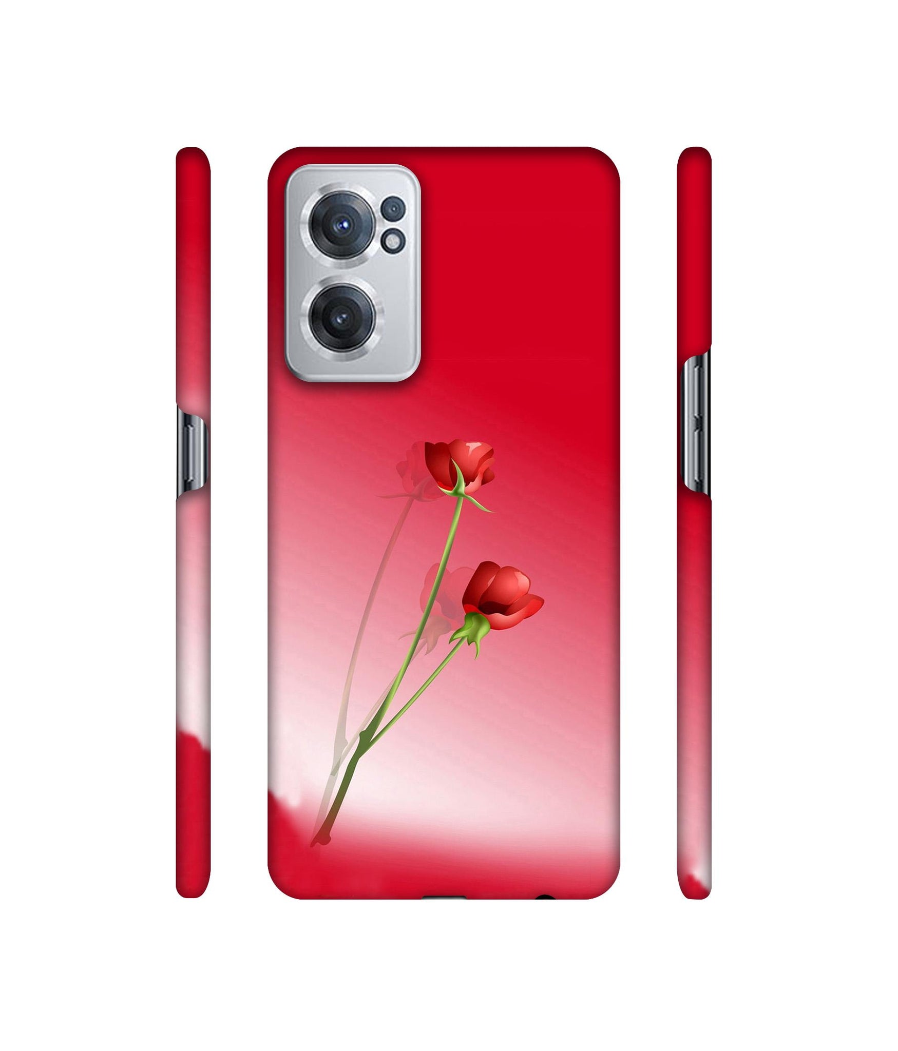 Red Roses Designer Hard Back Cover for OnePlus Nord CE 2 5G