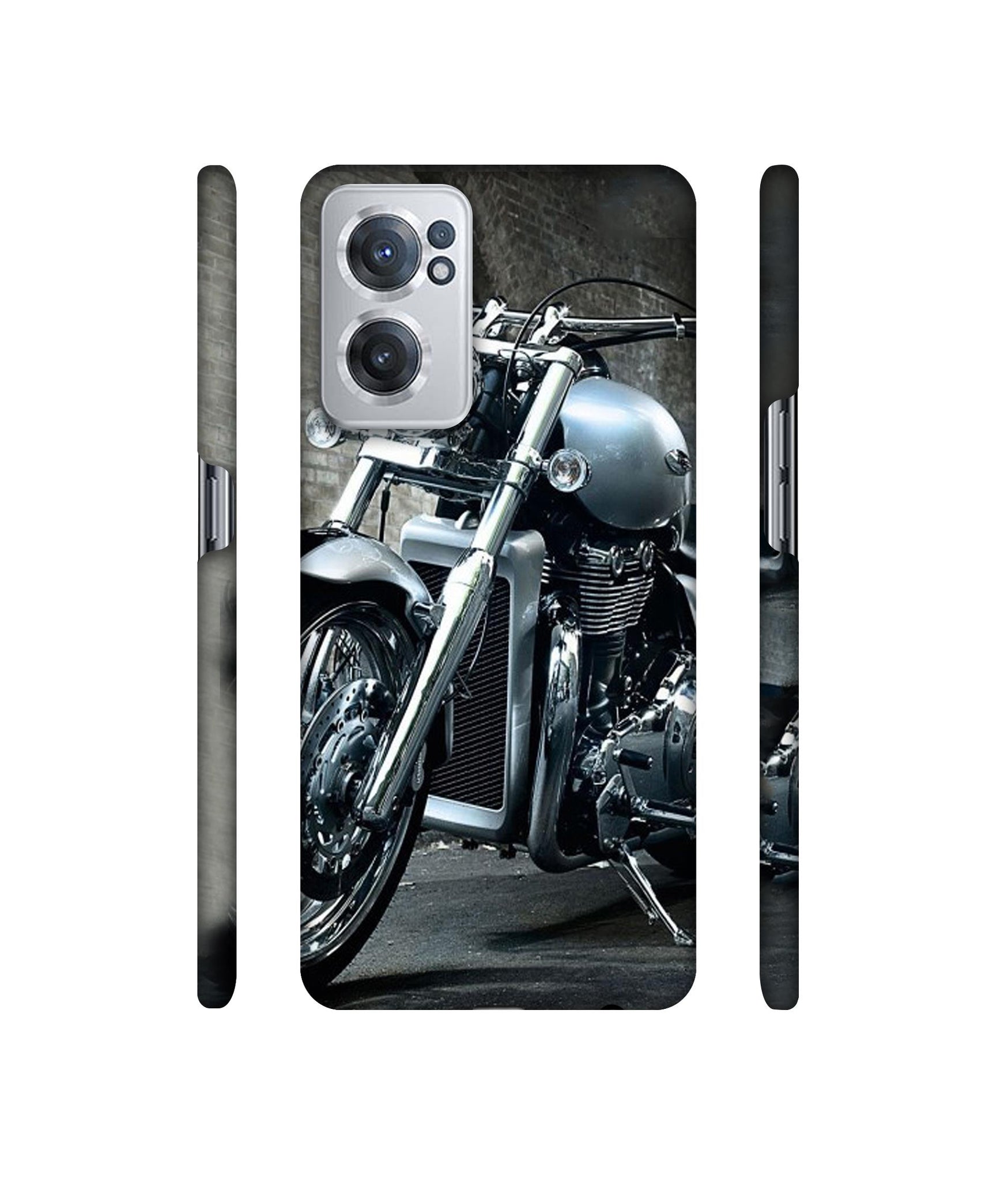 Motorcycle Designer Hard Back Cover for OnePlus Nord CE 2 5G