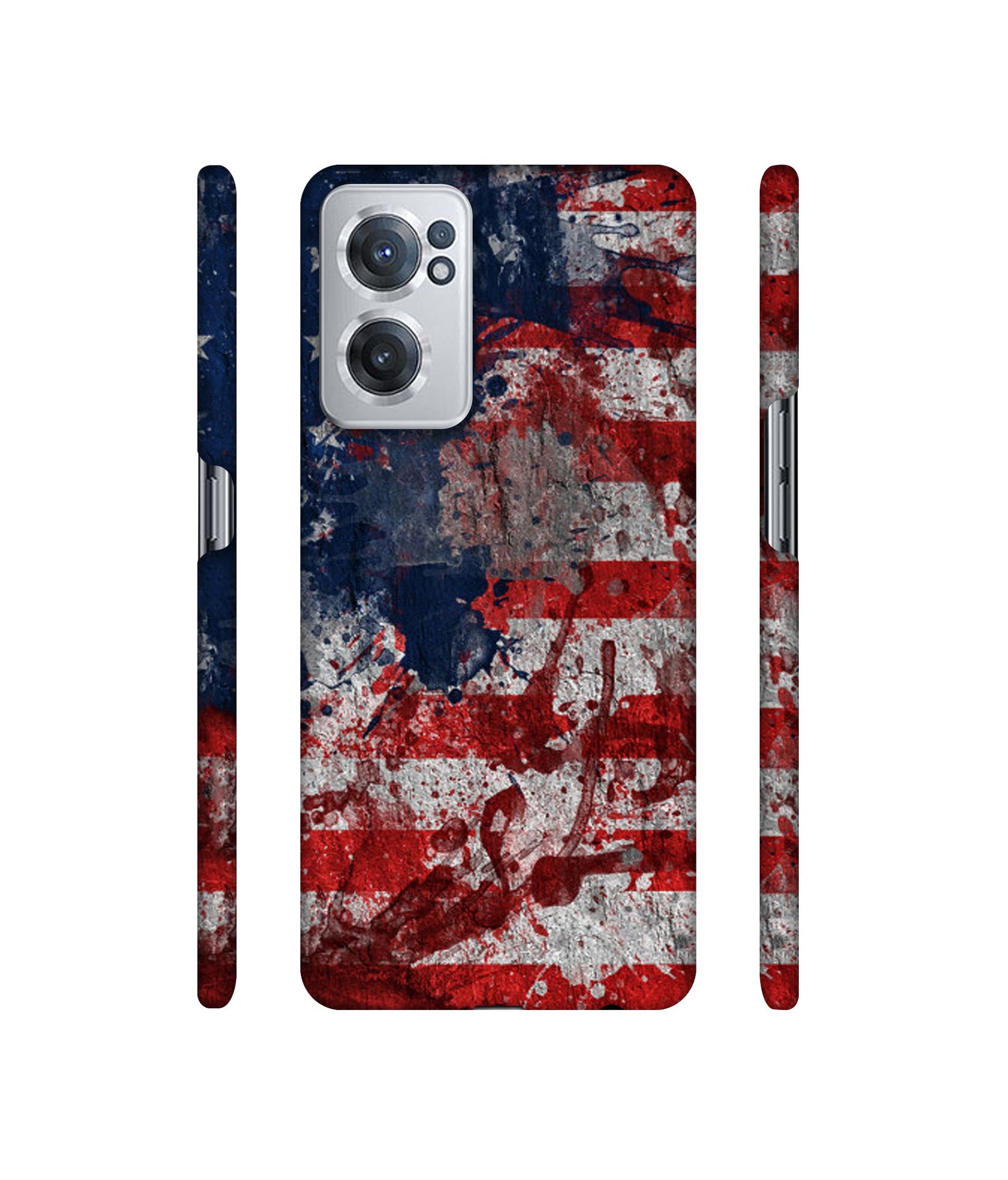Painting American Designer Hard Back Cover for OnePlus Nord CE 2 5G