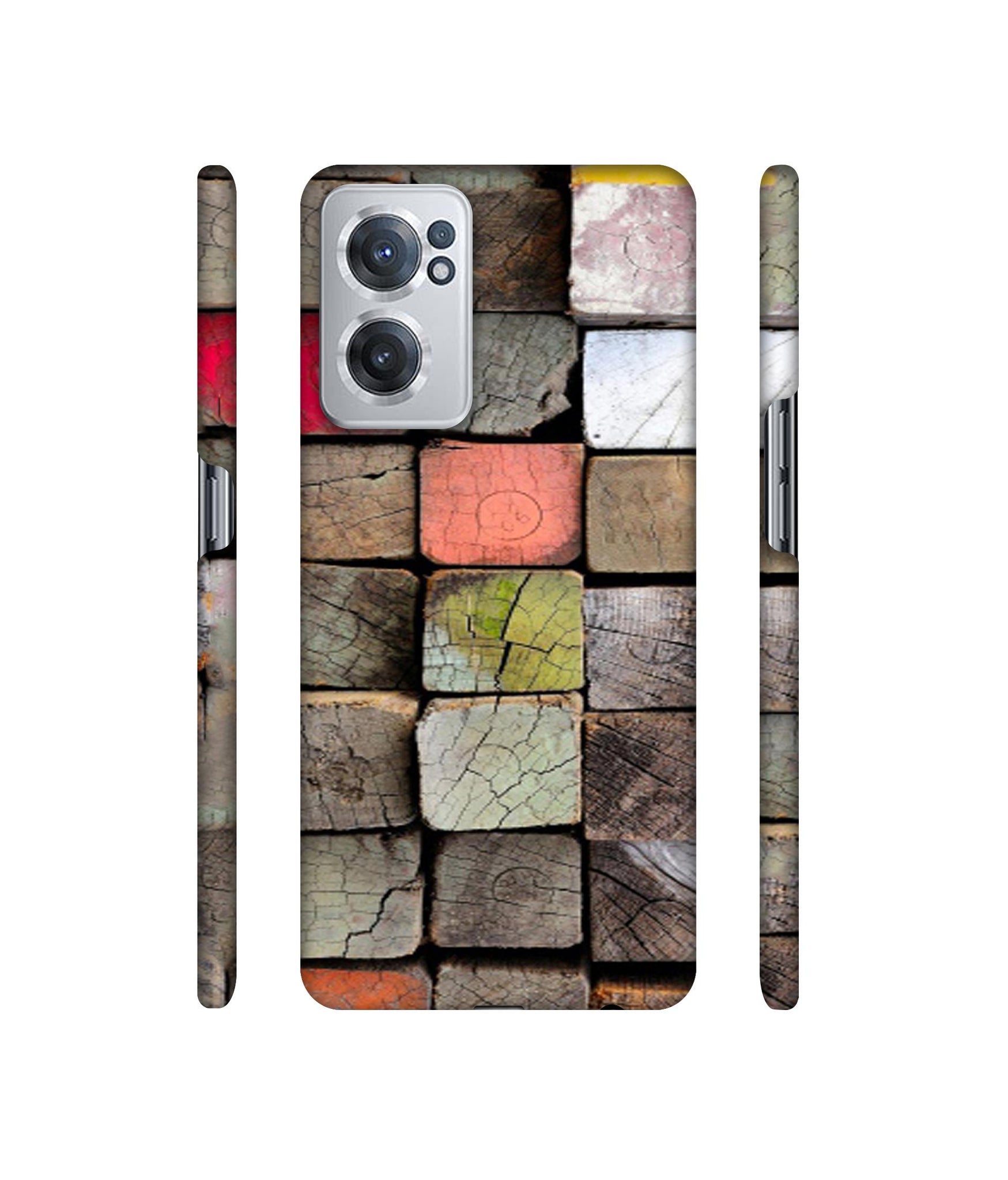 Wood Lumber Paint Designer Hard Back Cover for OnePlus Nord CE 2 5G