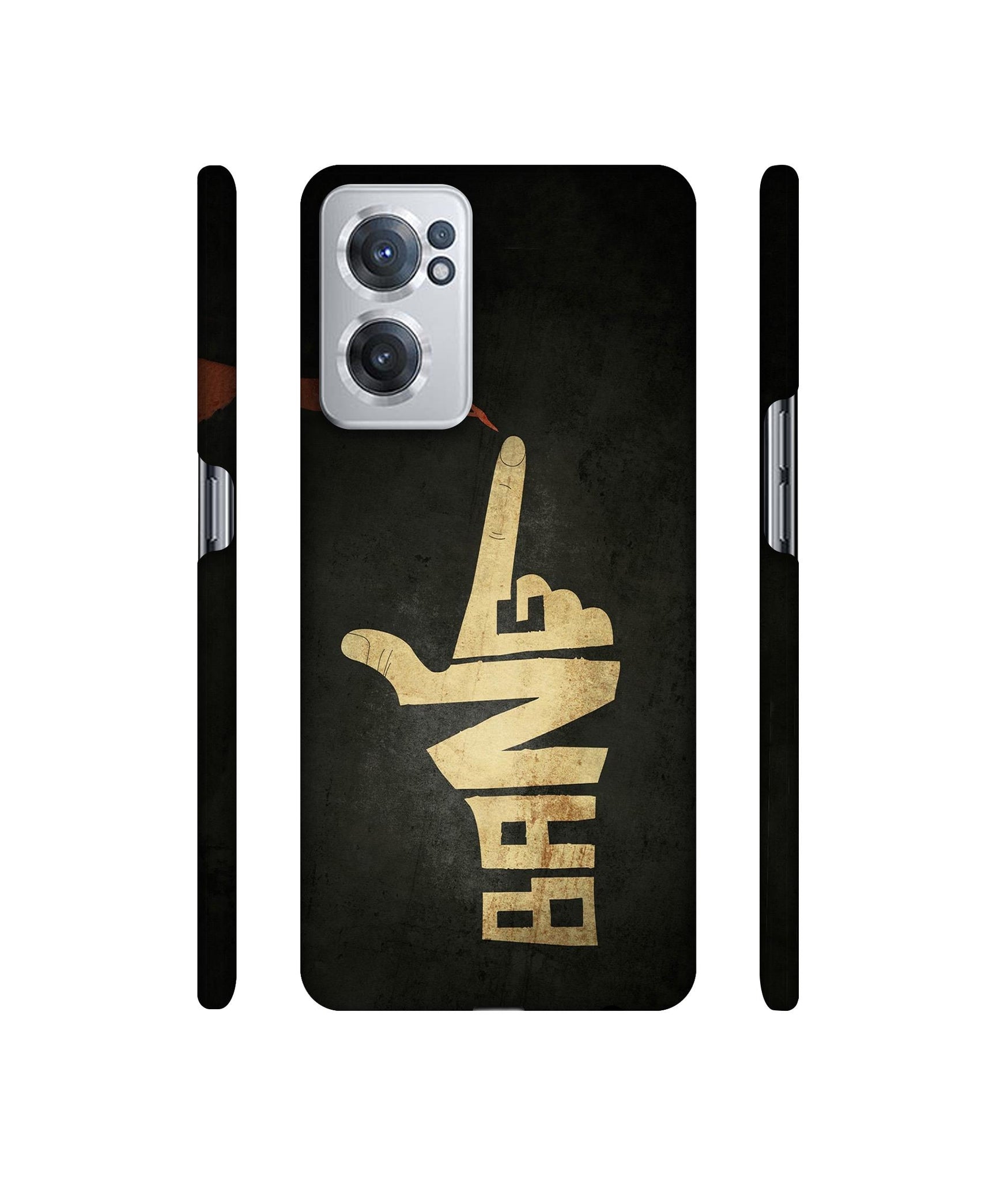 Pointing Designer Hard Back Cover for OnePlus Nord CE 2 5G