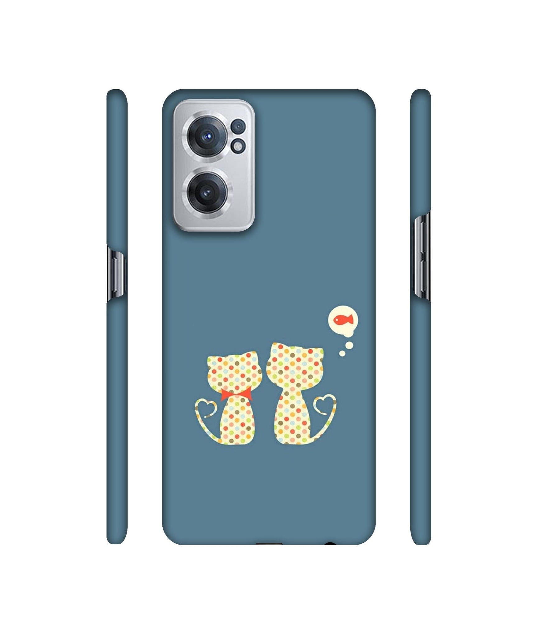 Fish On Mind Print Designer Hard Back Cover for OnePlus Nord CE 2 5G