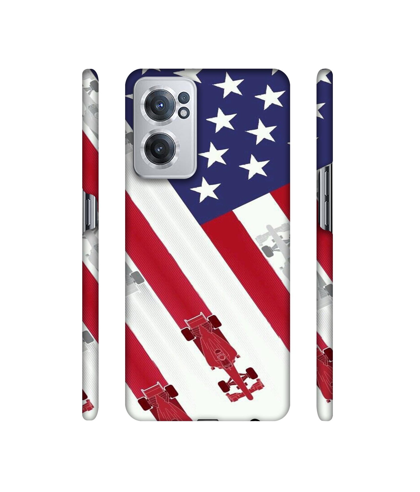 Ferrari On the Zoom Print Designer Hard Back Cover for OnePlus Nord CE 2 5G