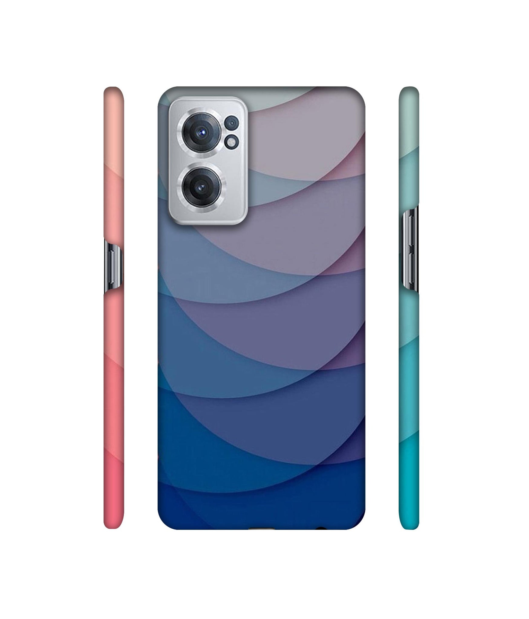 Waves Pattern Print Designer Hard Back Cover for OnePlus Nord CE 2 5G