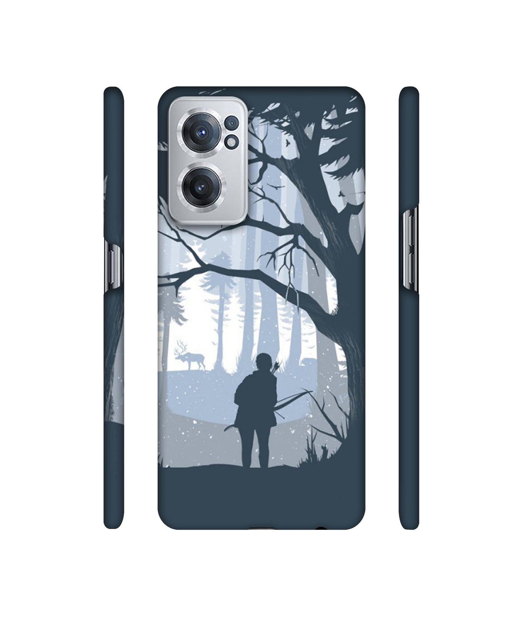 Hunter Designer Hard Back Cover for OnePlus Nord CE 2 5G