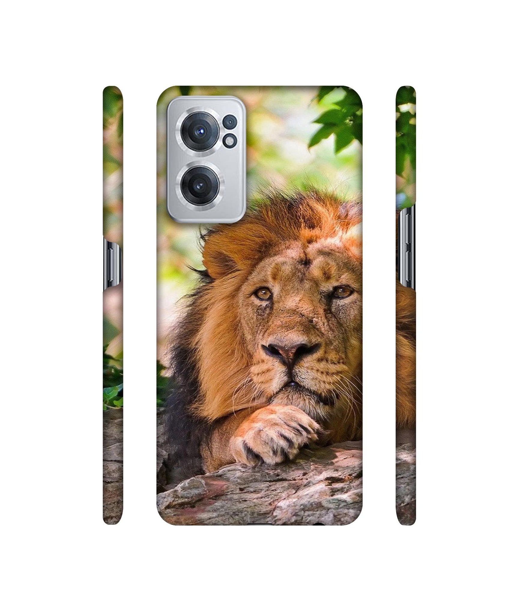 Tiger Pattern Print Designer Hard Back Cover for OnePlus Nord CE 2 5G