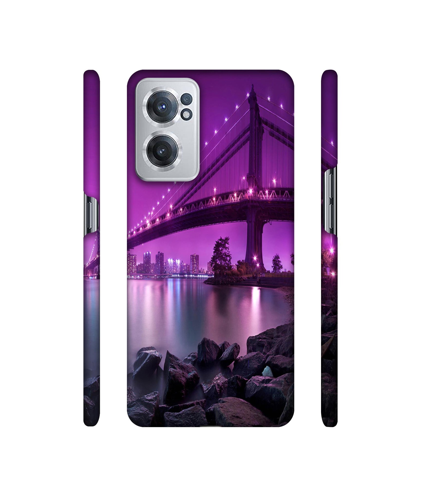 Manhattan Bridge Designer Hard Back Cover for OnePlus Nord CE 2 5G