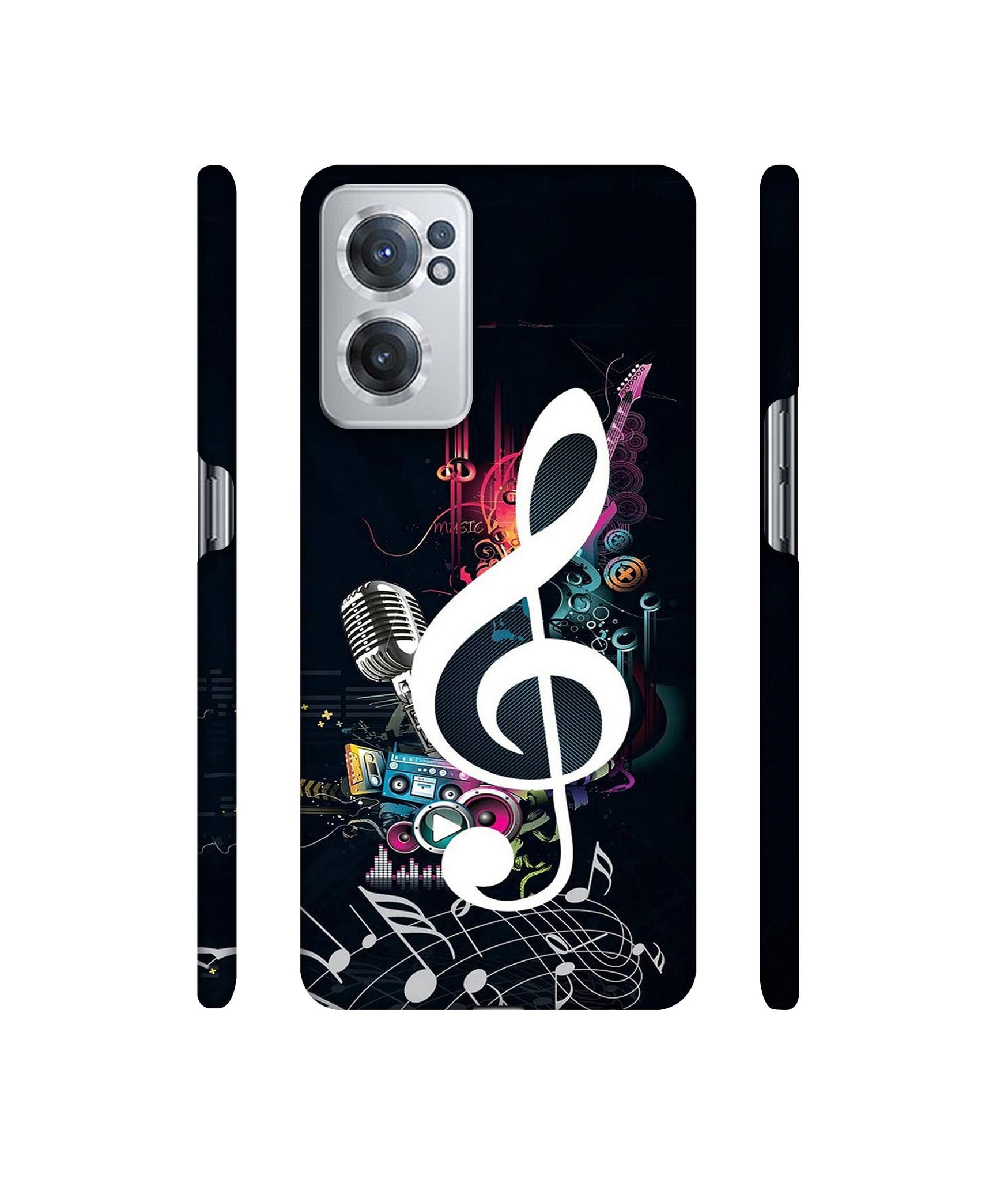 Mike and Music Designer Hard Back Cover for OnePlus Nord CE 2 5G
