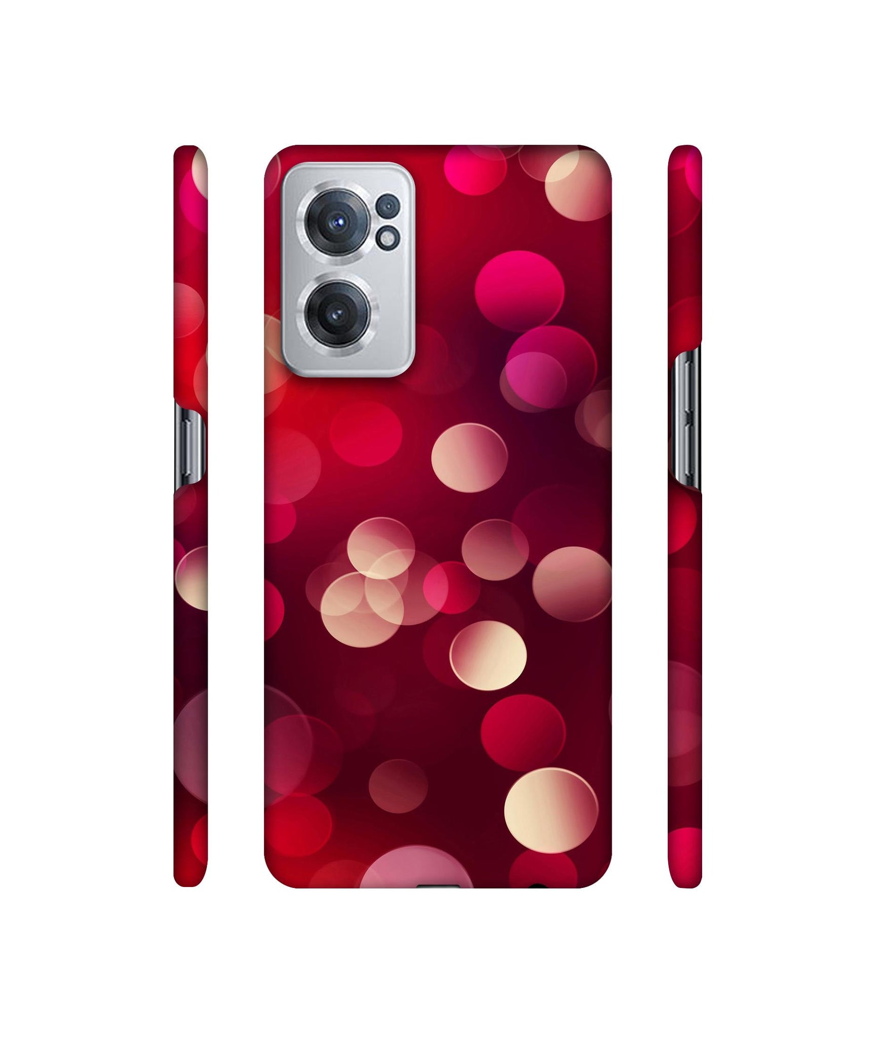 3D Circles Designer Hard Back Cover for OnePlus Nord CE 2 5G