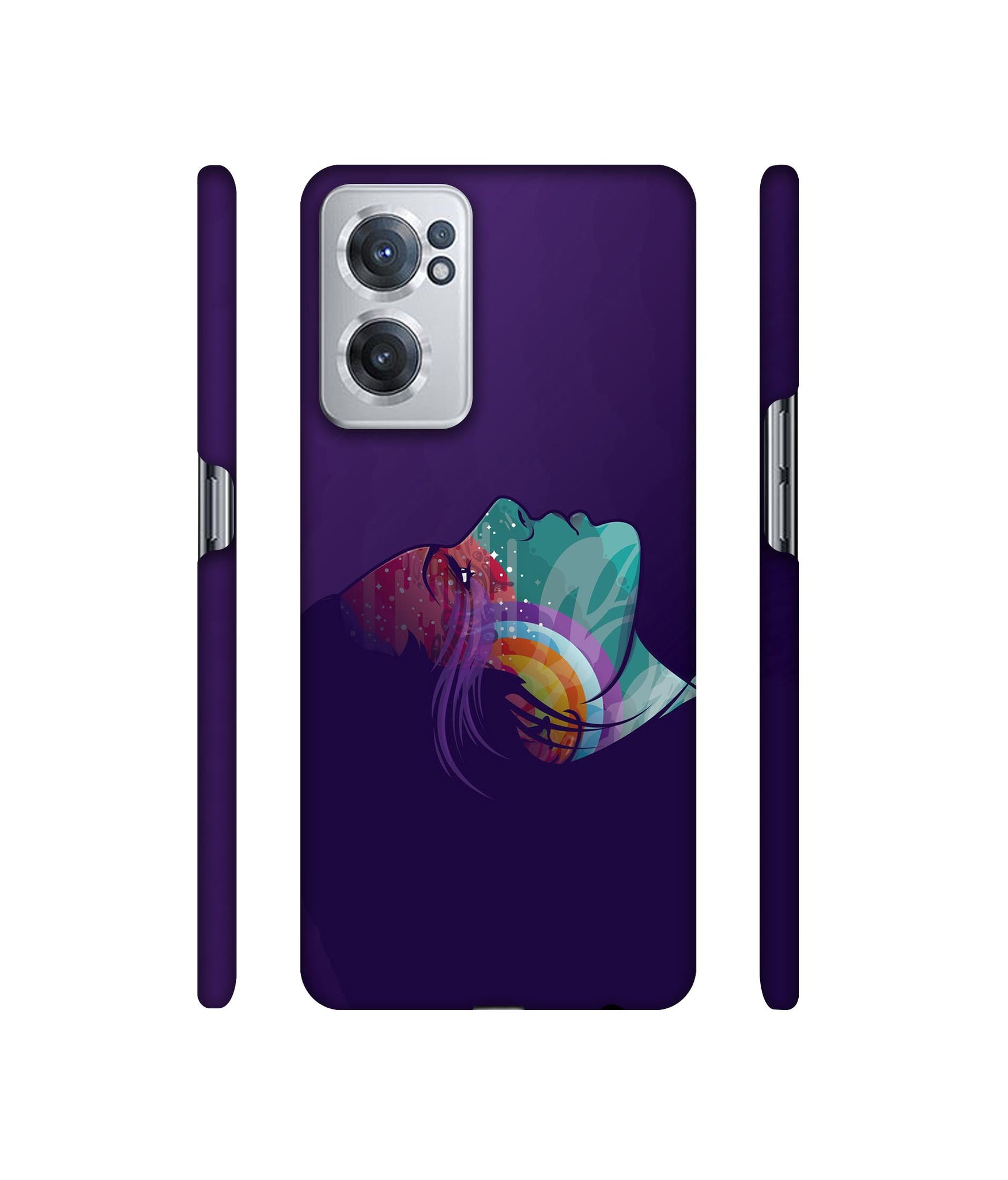 Vector Girl Designer Hard Back Cover for OnePlus Nord CE 2 5G