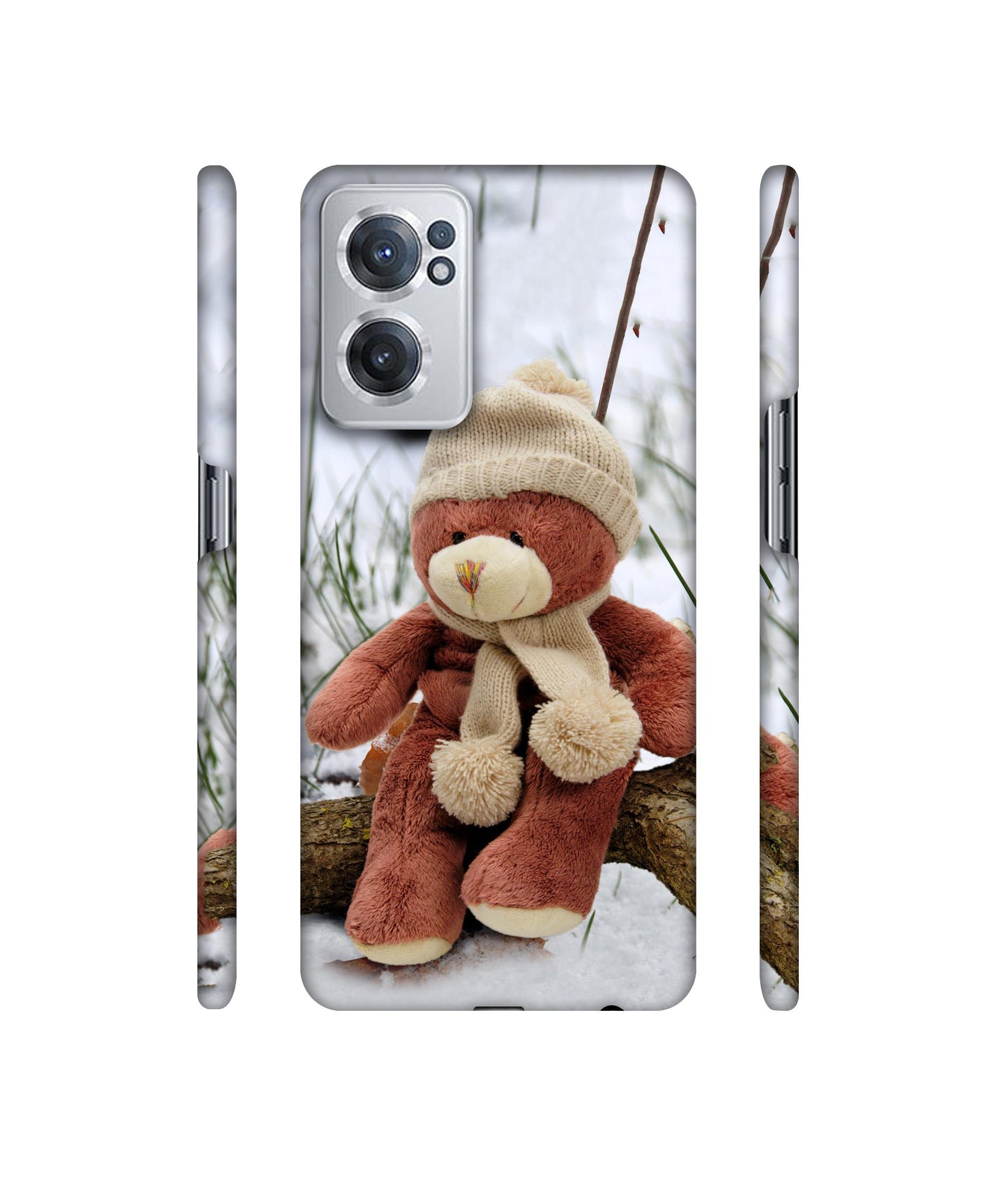 Woolen Bear Designer Hard Back Cover for OnePlus Nord CE 2 5G