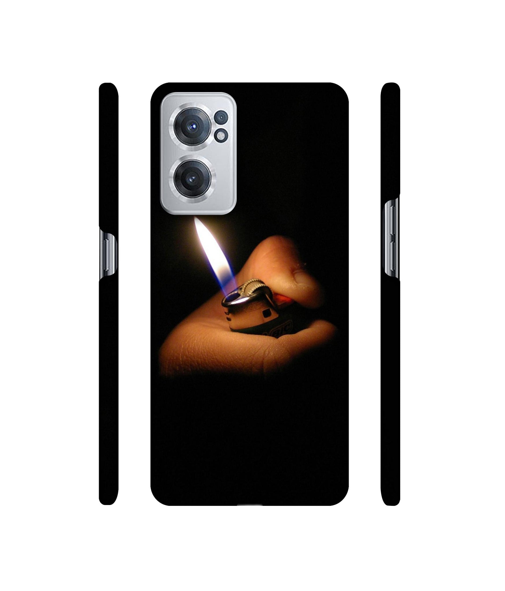 Lighter Flames Designer Hard Back Cover for OnePlus Nord CE 2 5G