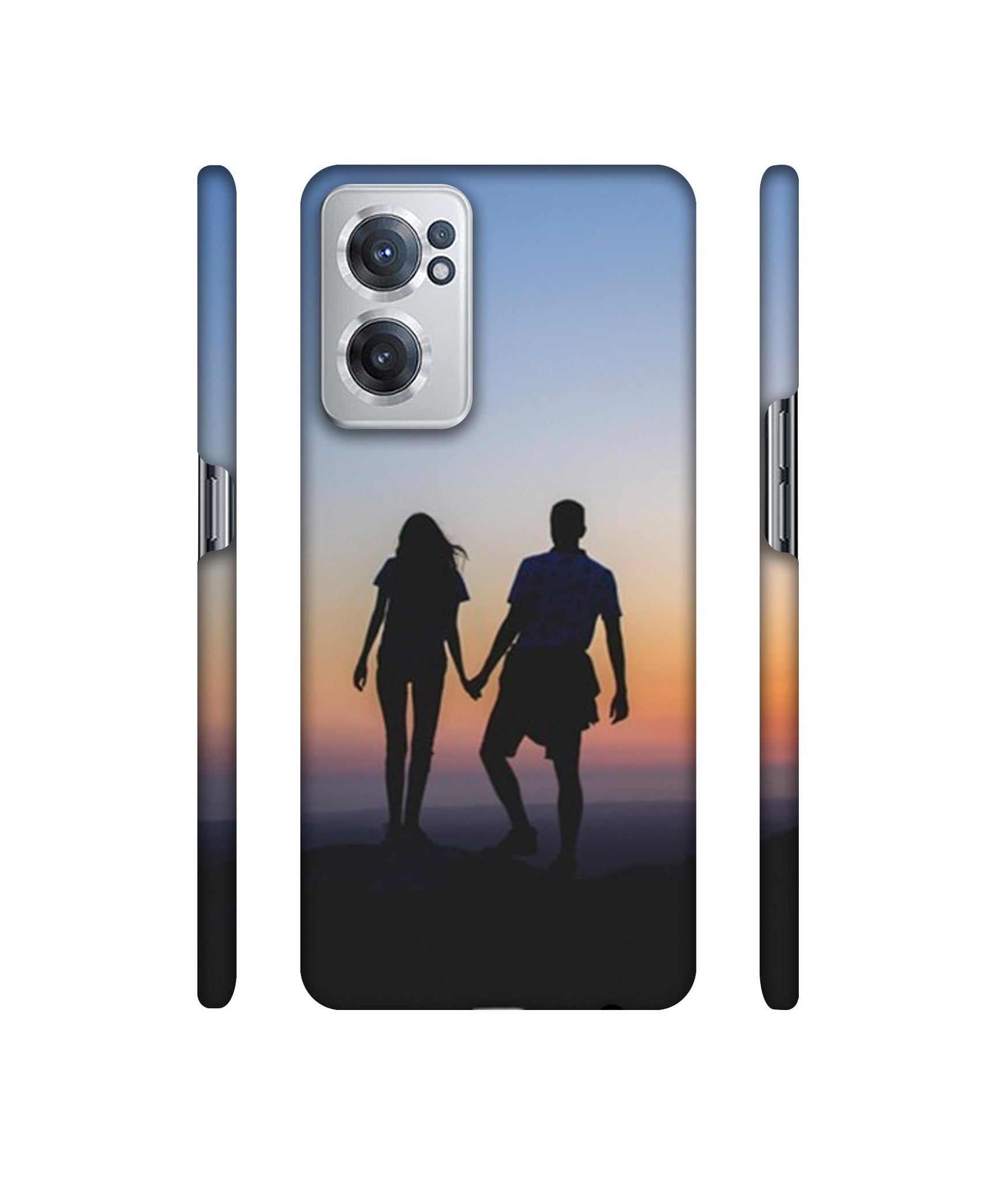 Couple On Beach Designer Hard Back Cover for OnePlus Nord CE 2 5G